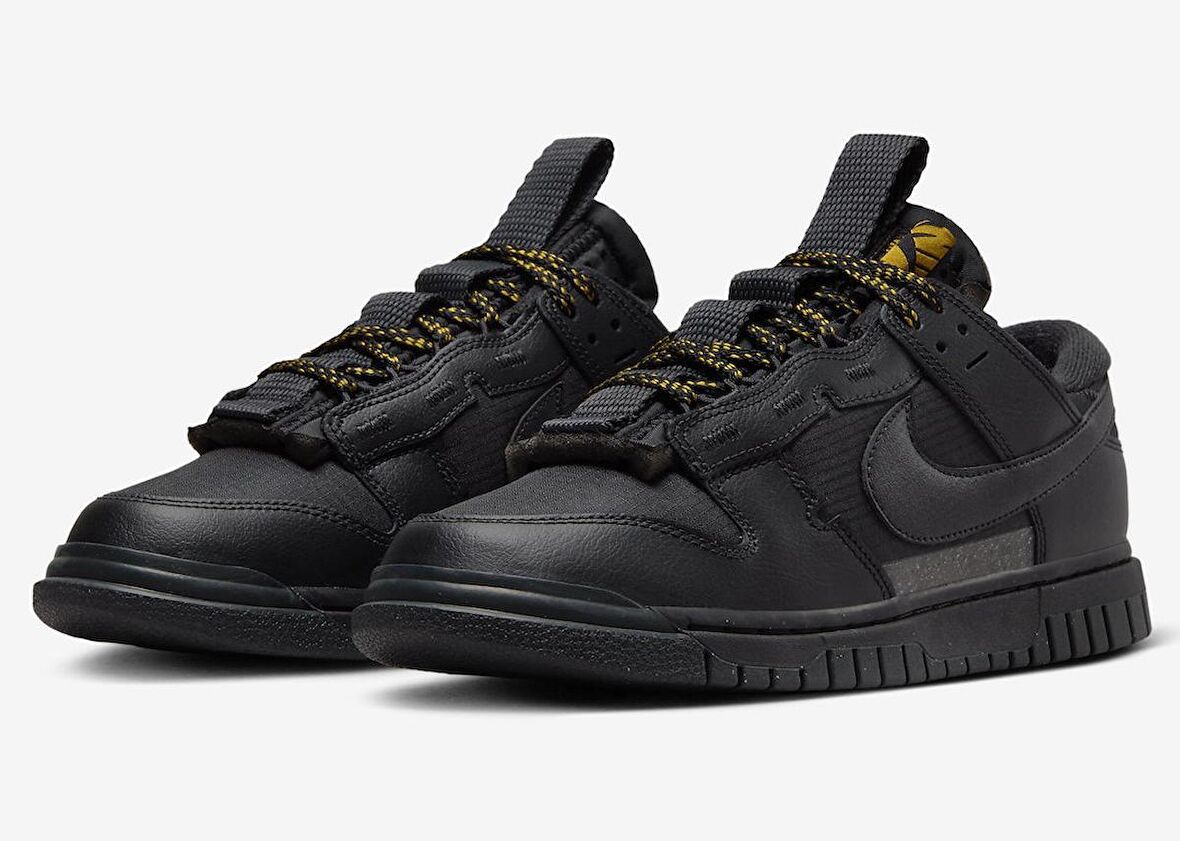 Dunk Low Remastered 'Black/Metallic Gold'