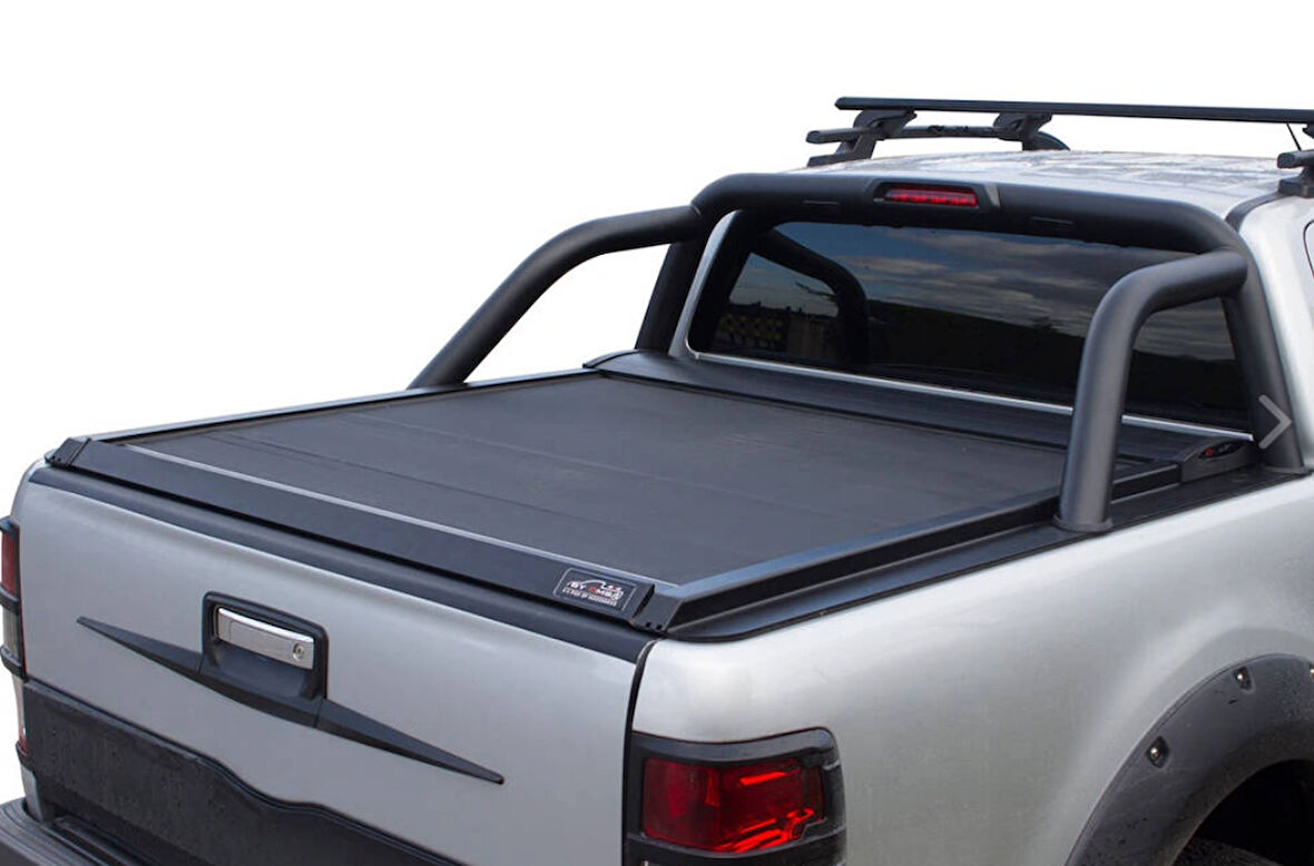 Ford Ranger Omback Sürgülü Bagaj Kapama Orijinal Rollbar Uyumlu Siyah 2011-2022 Arası