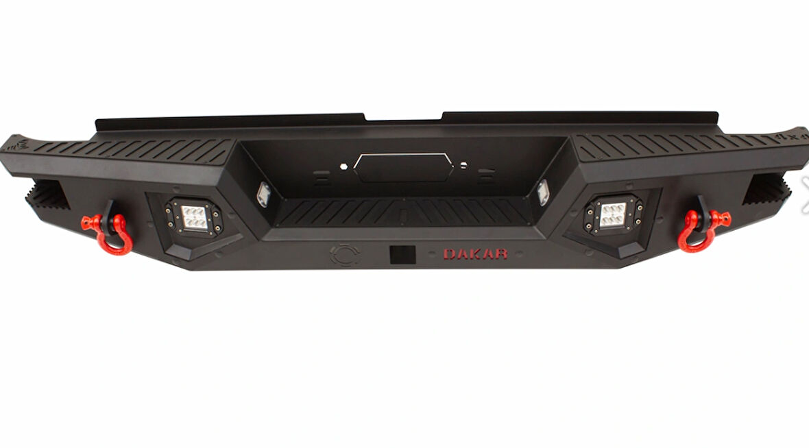 Mitsubishi L200 Dakar V2 Çelik Arka Tampon Ledli Sensörlü-Sensörsüz 2010-2015 Arası