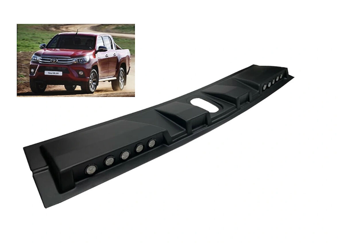 Toyota Hılux 2015-2019 Tavankebi Moonvisör Süper Power LED Beyaz