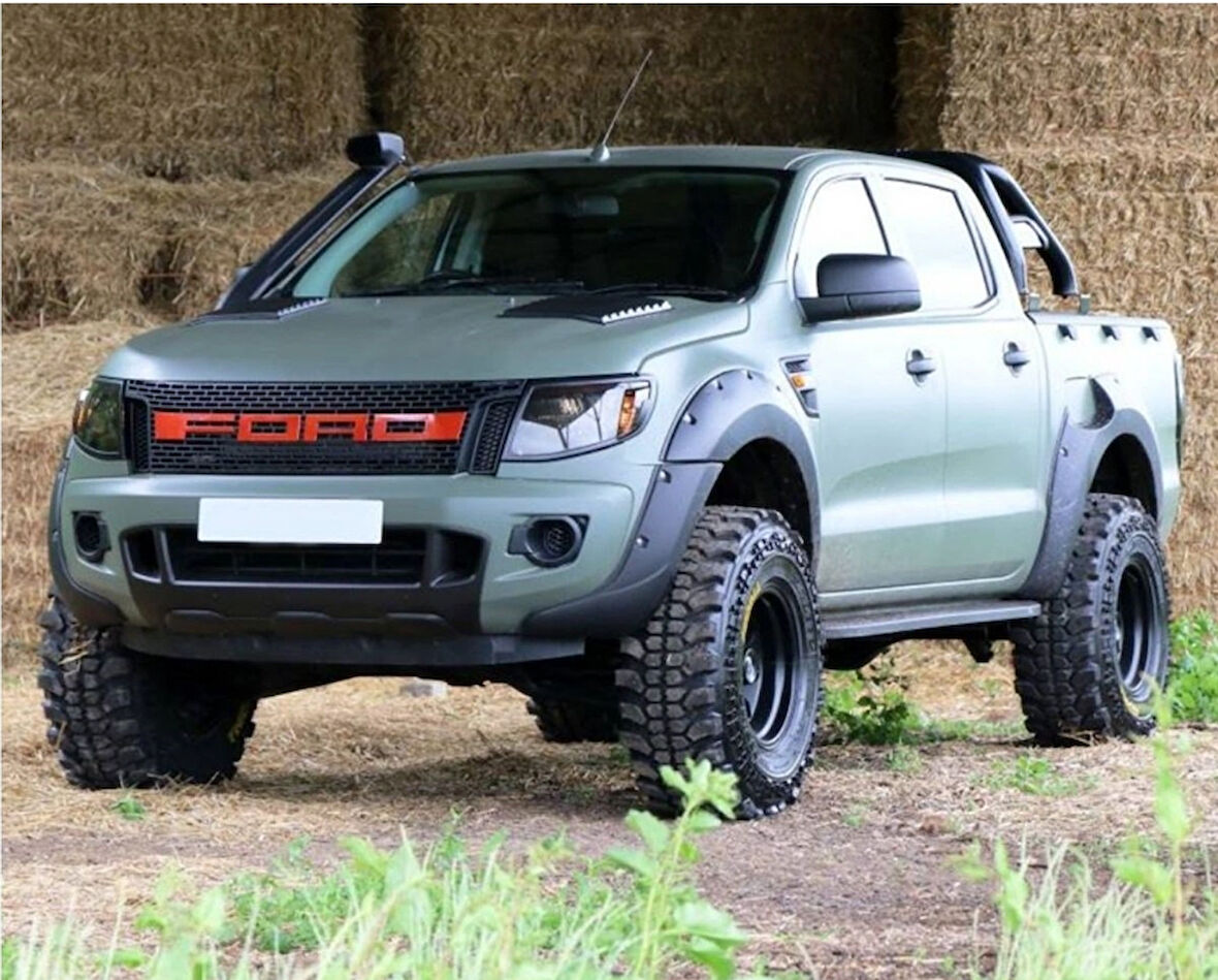 Ford Ranger Panjur Raptor Modeli 2012 2013 2014 2015 Kırmızı Yazı