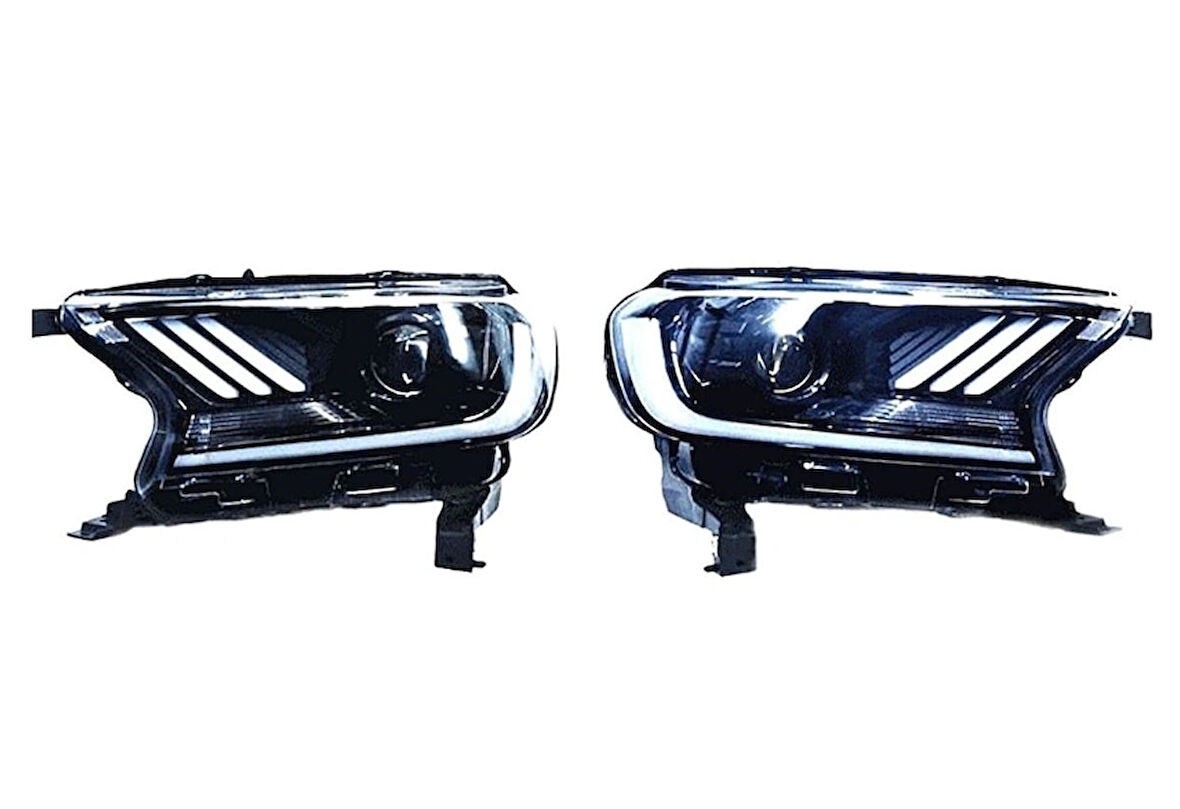 Ford Ranger Ledli Far Mustang Görünümlü Sağ Sol Set 2016-2021