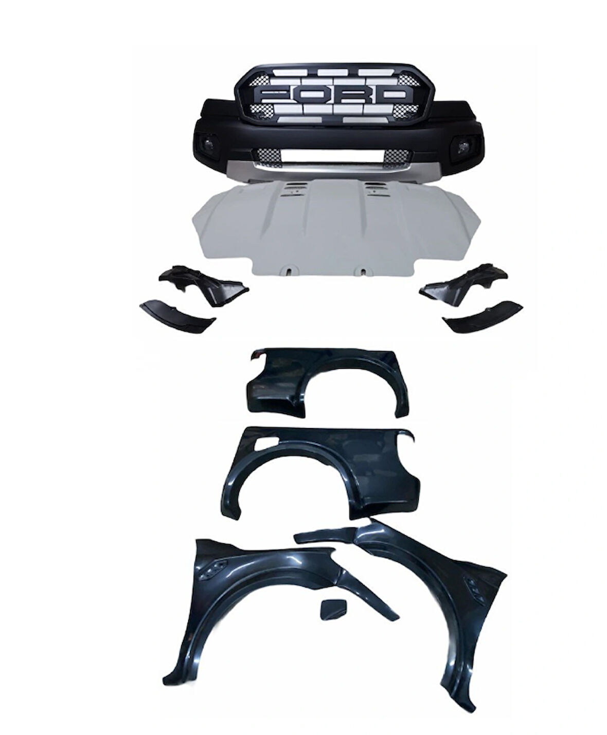 Ford Ranger Raptor Görünüm Body Kit Geniş Tip 2016-2021