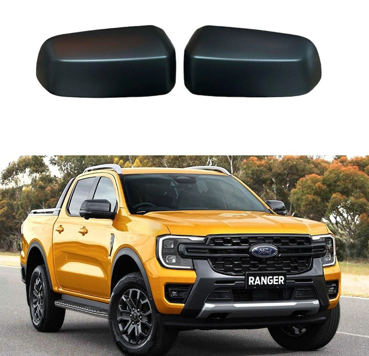 Ford Ranger Yan Ayna Kapak Seti T9