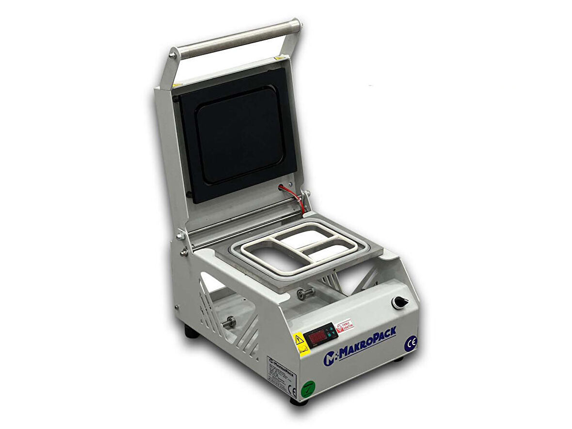 Makropack 3 Bölmeli Tabak Kapatma Makinesi