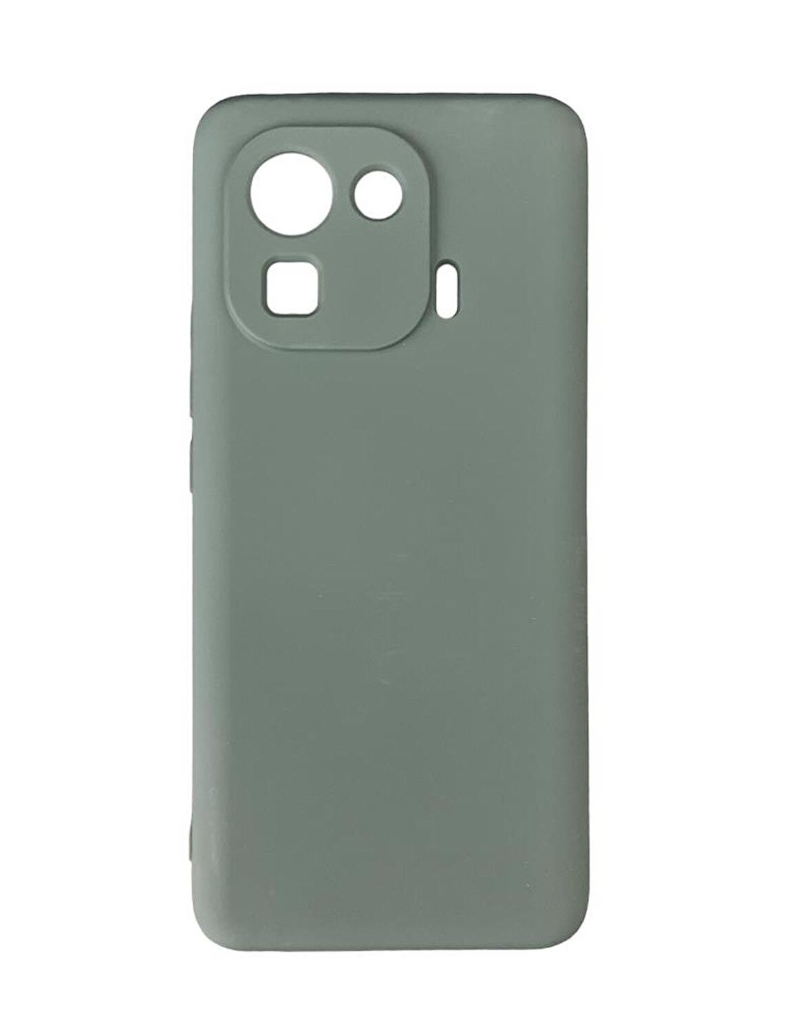Mi 11 Pro ile Uyumlu Cappy Silikon Kılıf Yeşil