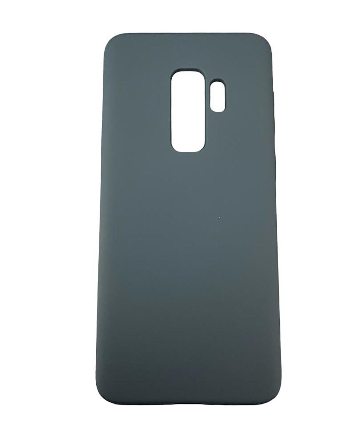 Galaxy S9 Plus ile Uyumlu Cappy Silikon Kılıf Lacivert