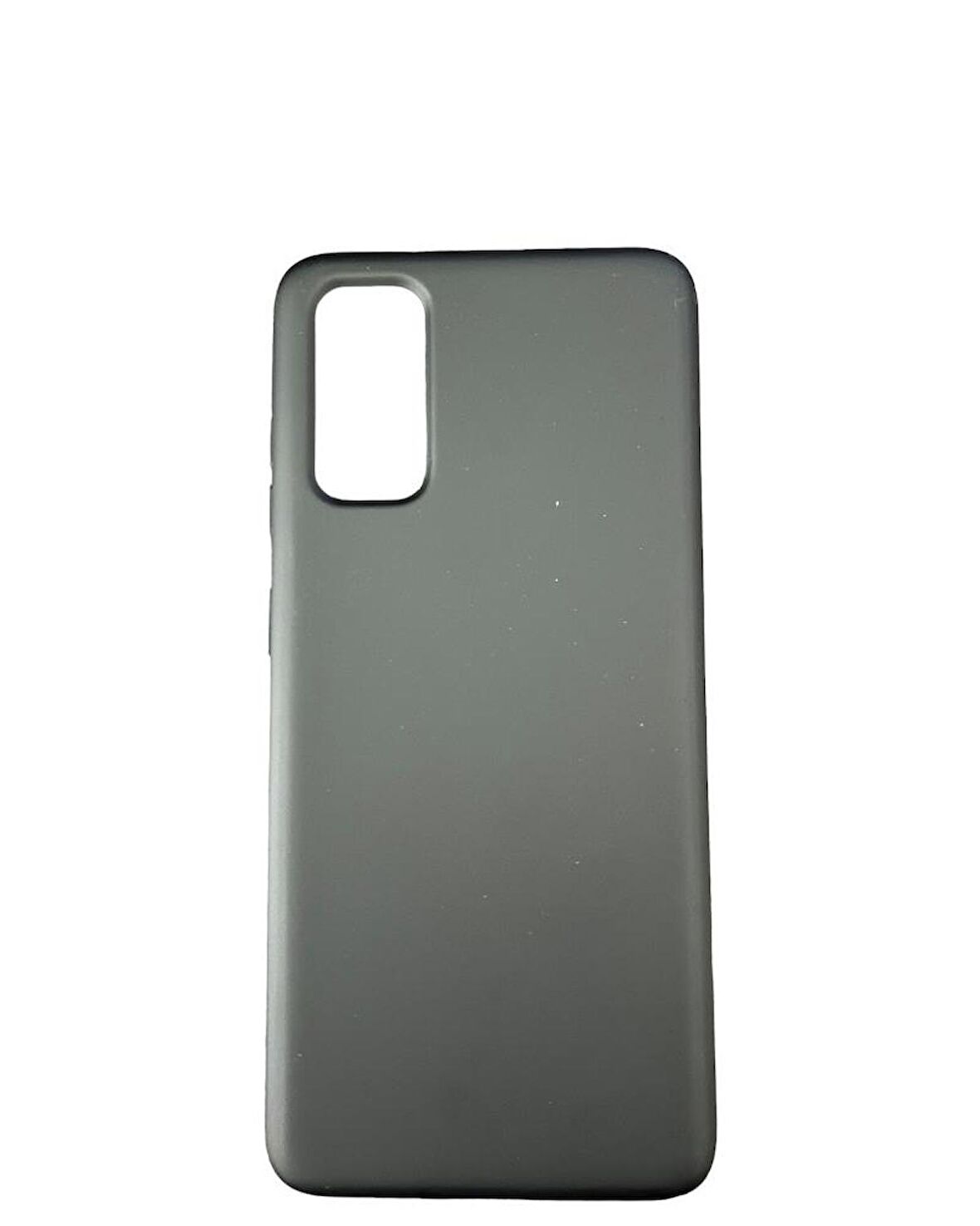 Galaxy S20 ile Uyumlu Cappy Silikon Kılıf Siyah