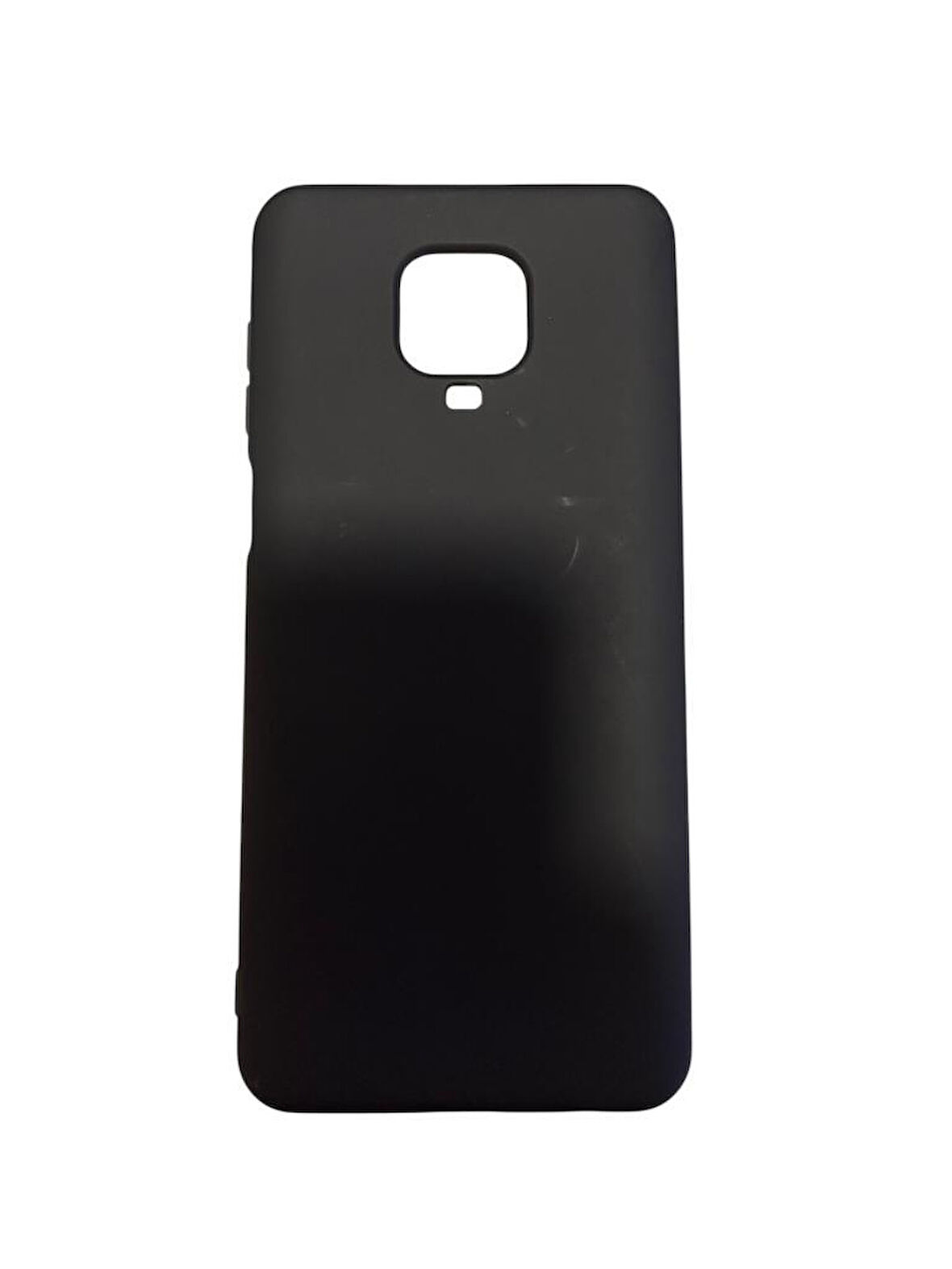 Redmi Note 9 Pro ile Uyumlu Cappy Silikon Kılıf Siyah