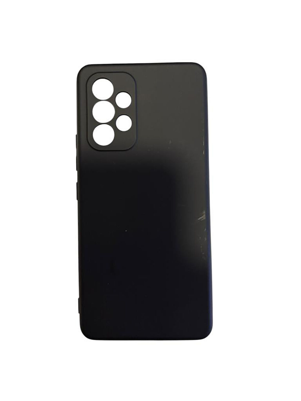Galaxy A53 ile Uyumlu Cappy Silikon Kılıf Siyah