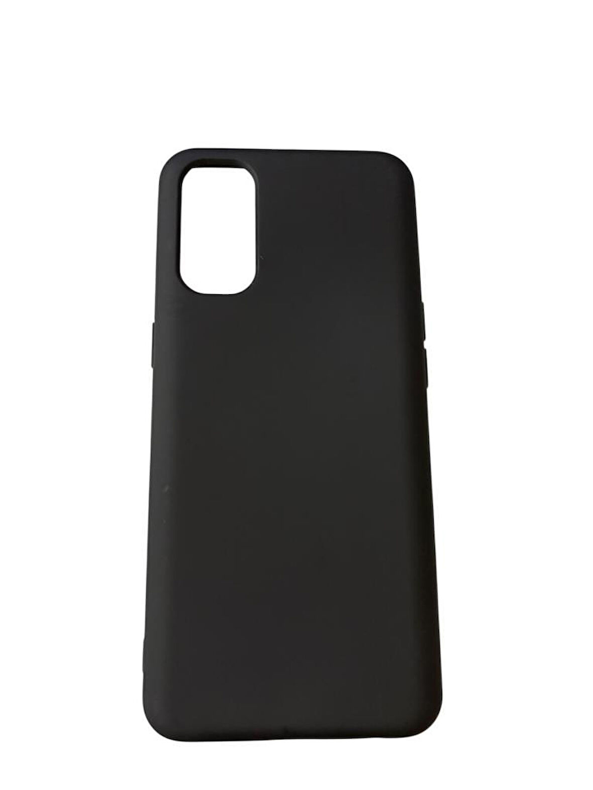 Reno 4 ile Uyumlu Cappy Silikon Kılıf Siyah