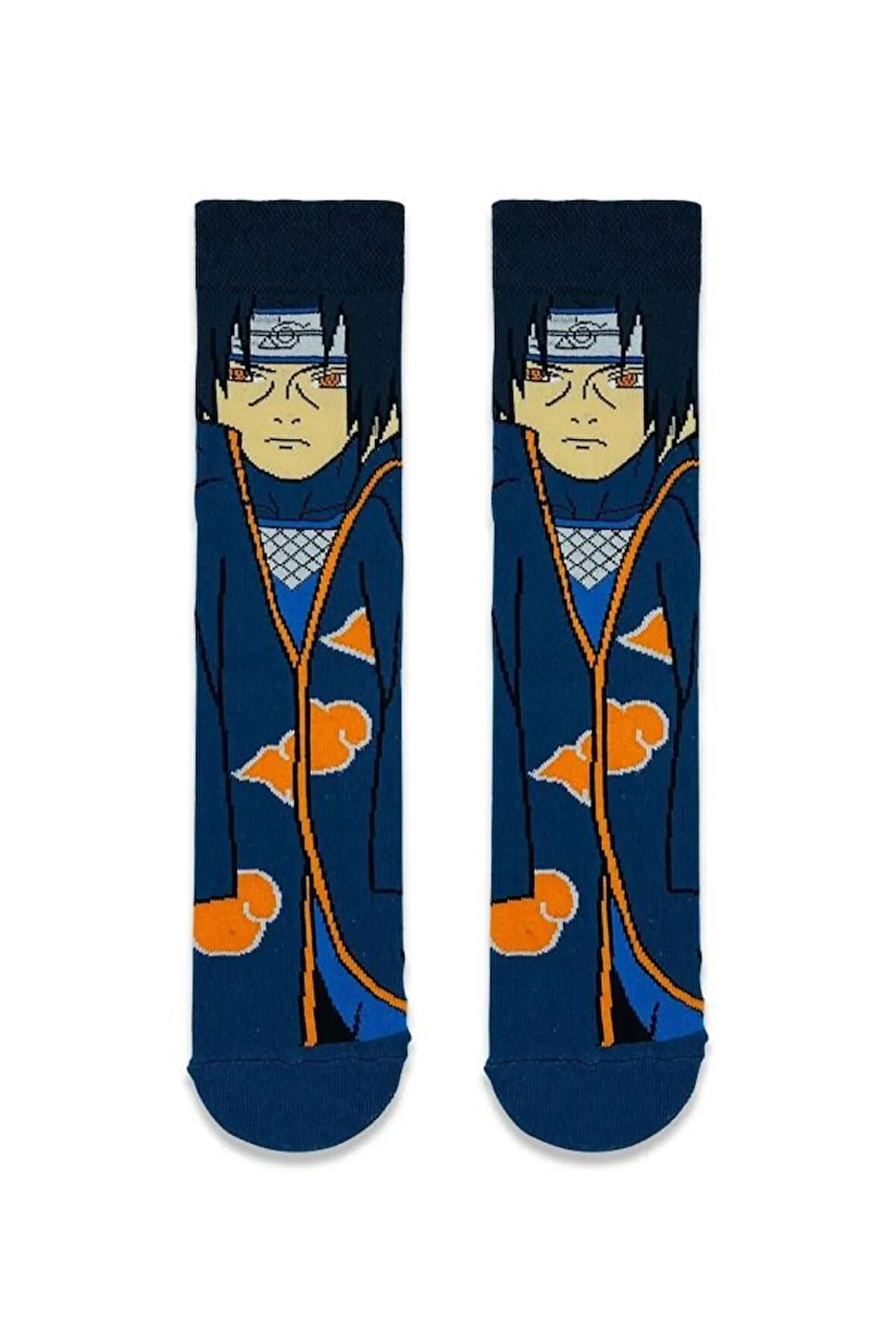 Anime Itachi Uchiha Tasarım Soket Çorap