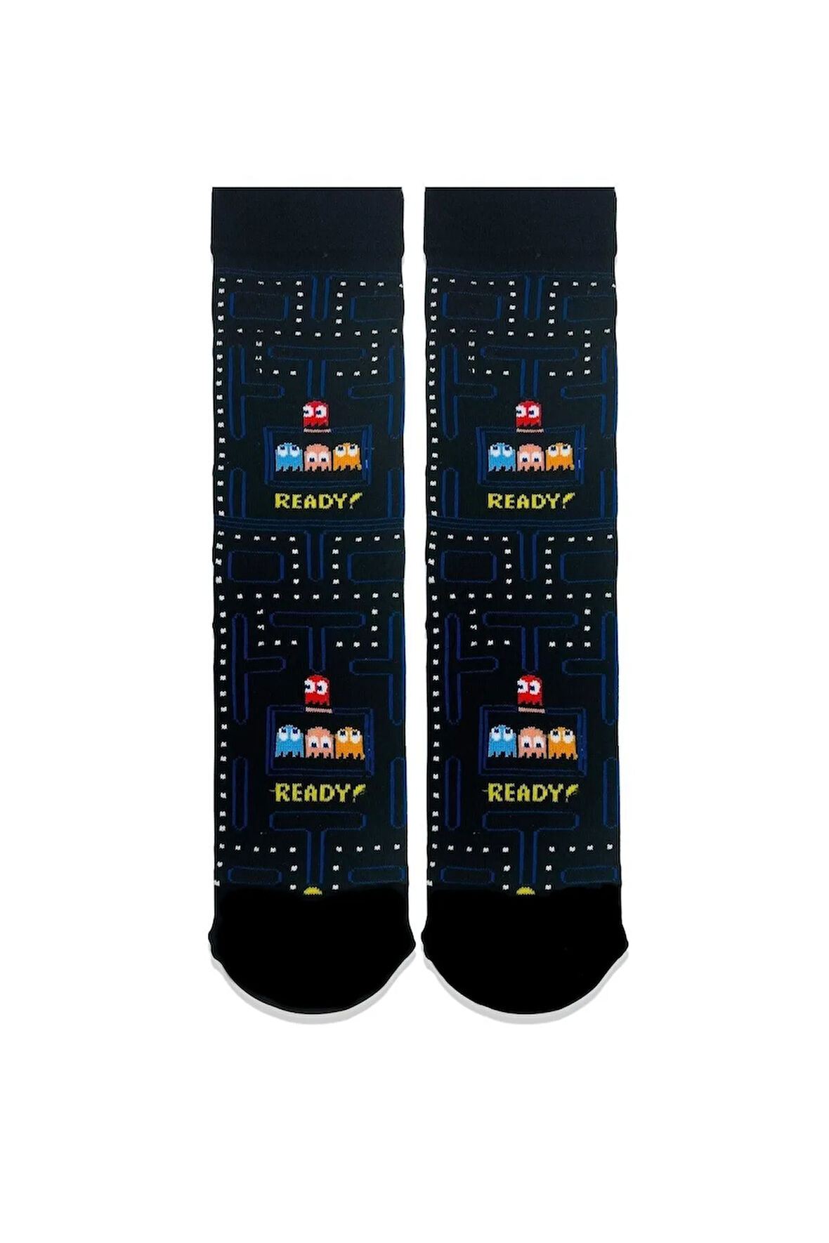 Pacman Tasarım Soket Çorap