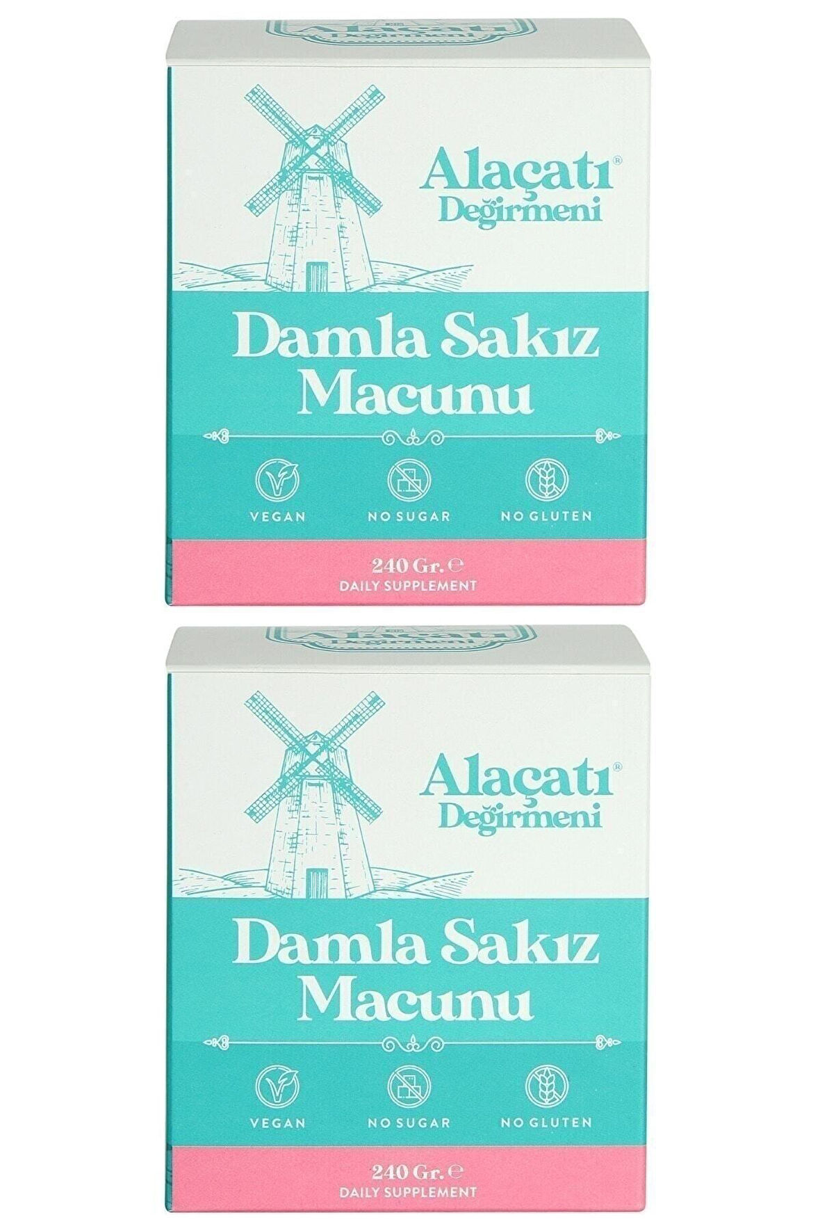 Damla Sakızı Macunu 2 X 240 gr 2'li Set