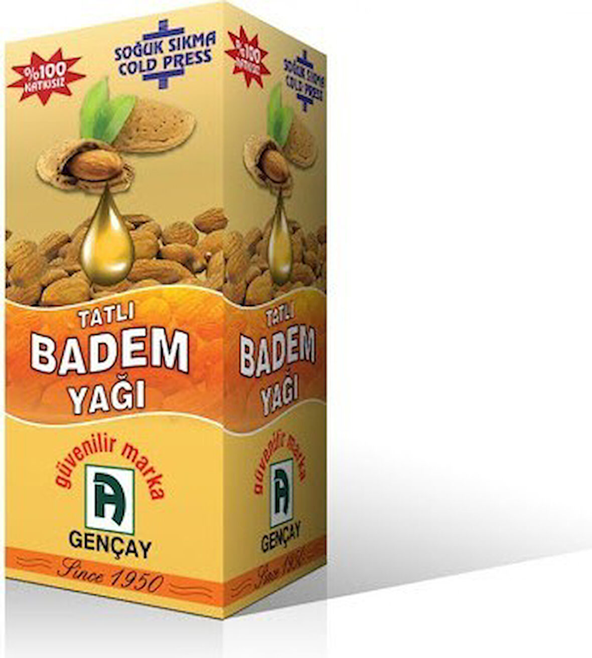 Gençay Tatlı Badem Yağı 50 Ml