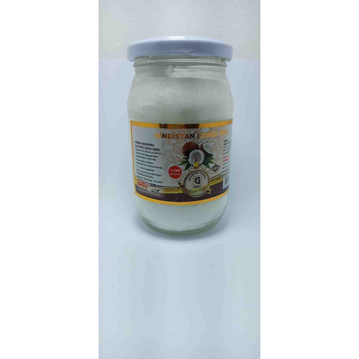 Gençay Hindistan Cevizi Yağı 330 Ml