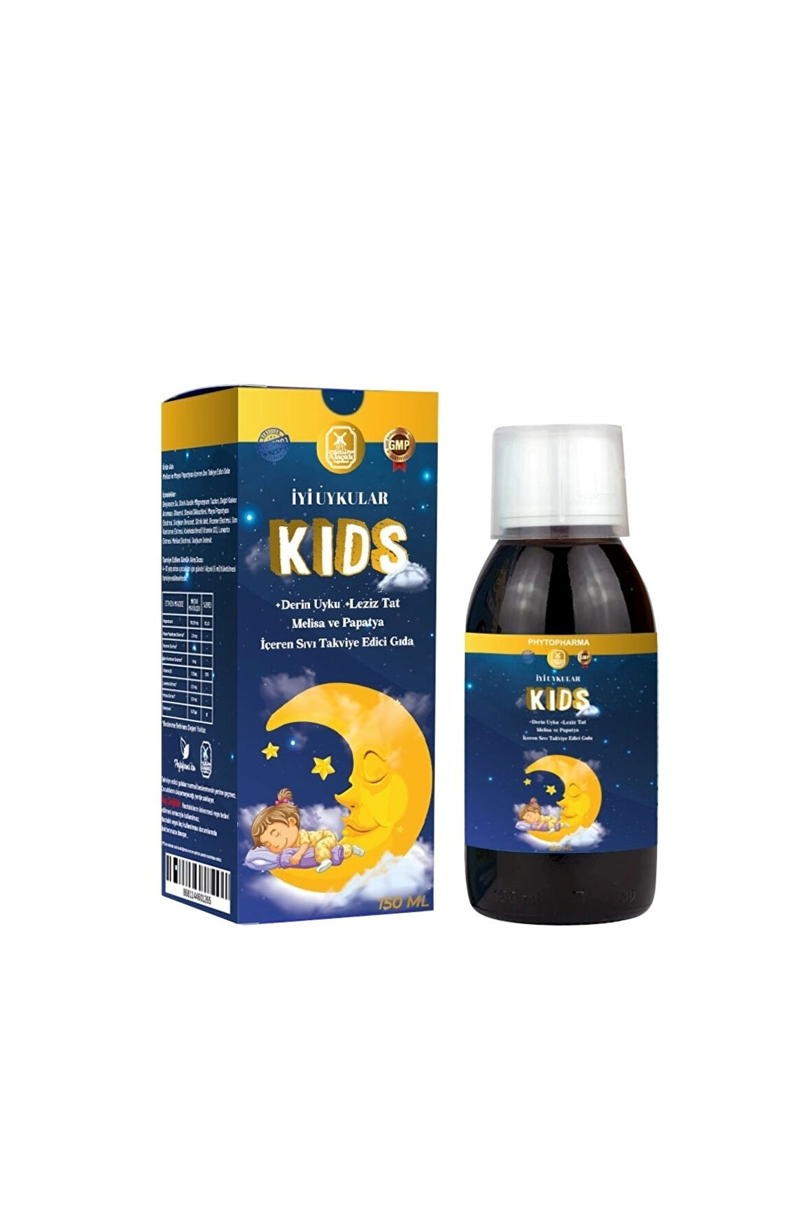 Phytopharma Kids Melisa Papatya İçeren Damla 150 ml