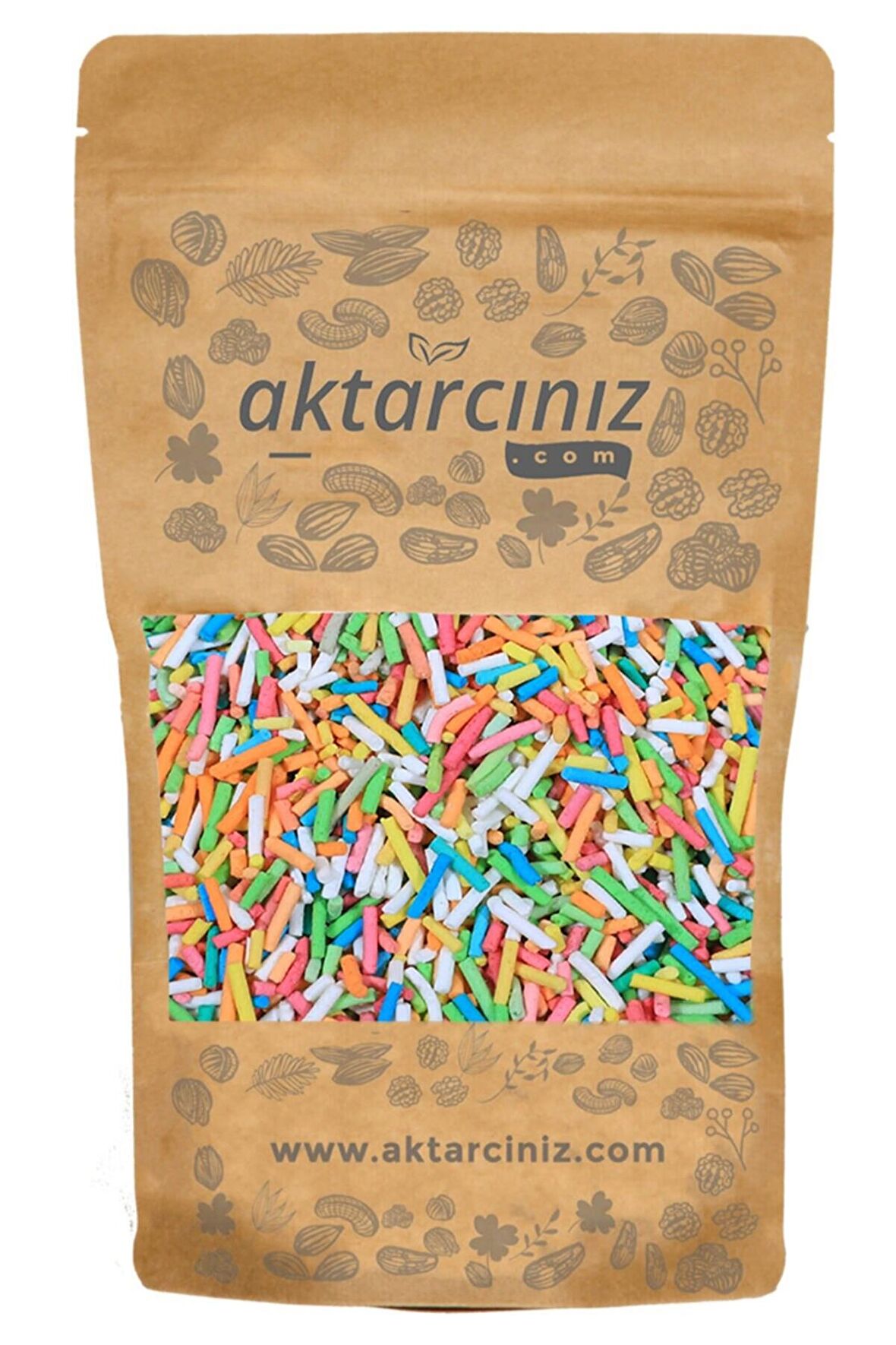 Aktarcınız Granül Renkli Pasta Süsü 1 Kg