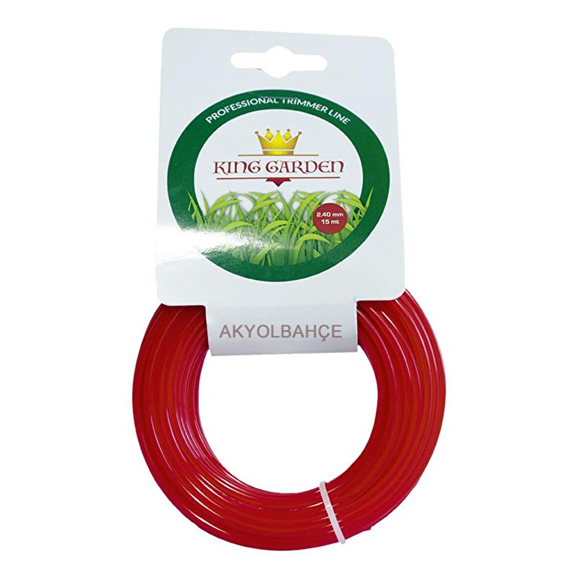 King Garden Tırpan Misinası Ot Çim Kesme İpi 2.40 MM - 15 M