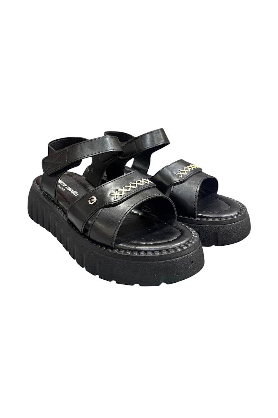 Pierre Cardin Dolgu Topuk Anatomik Taban Kadın Sandalet