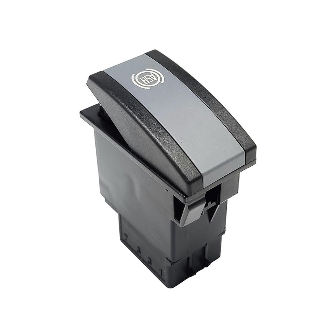OTOKAR Doruk Otobüs ASR Anahtar Düğme Rocker Switch 6 Pin (On-M.On) - Ampullü 24V