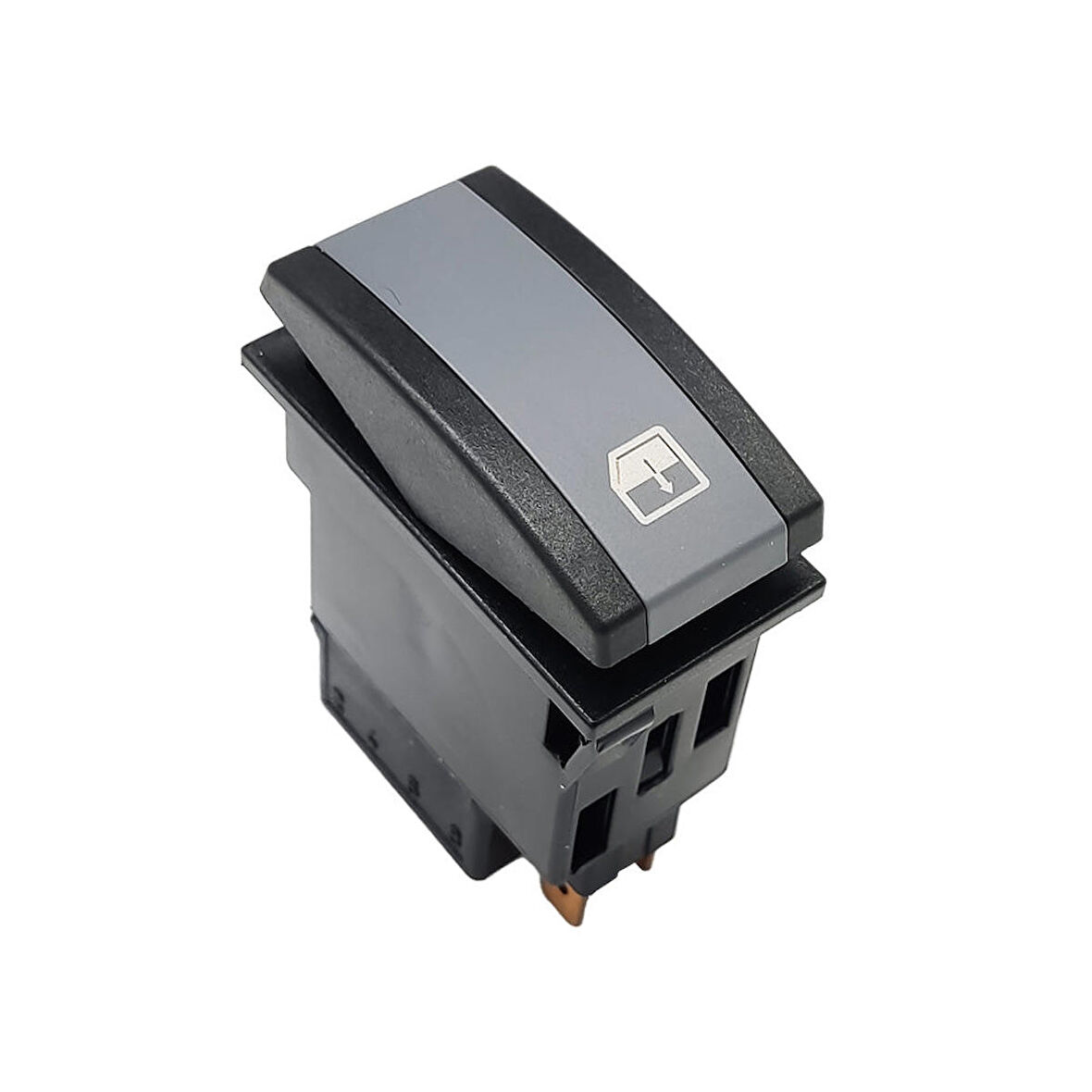 OTOKAR M2010 Minibüs Cam Açma Kapama Anahtar Düğme Rocker Switch 6 Pin (M.On-Off-M.On) - Ampullü 12V