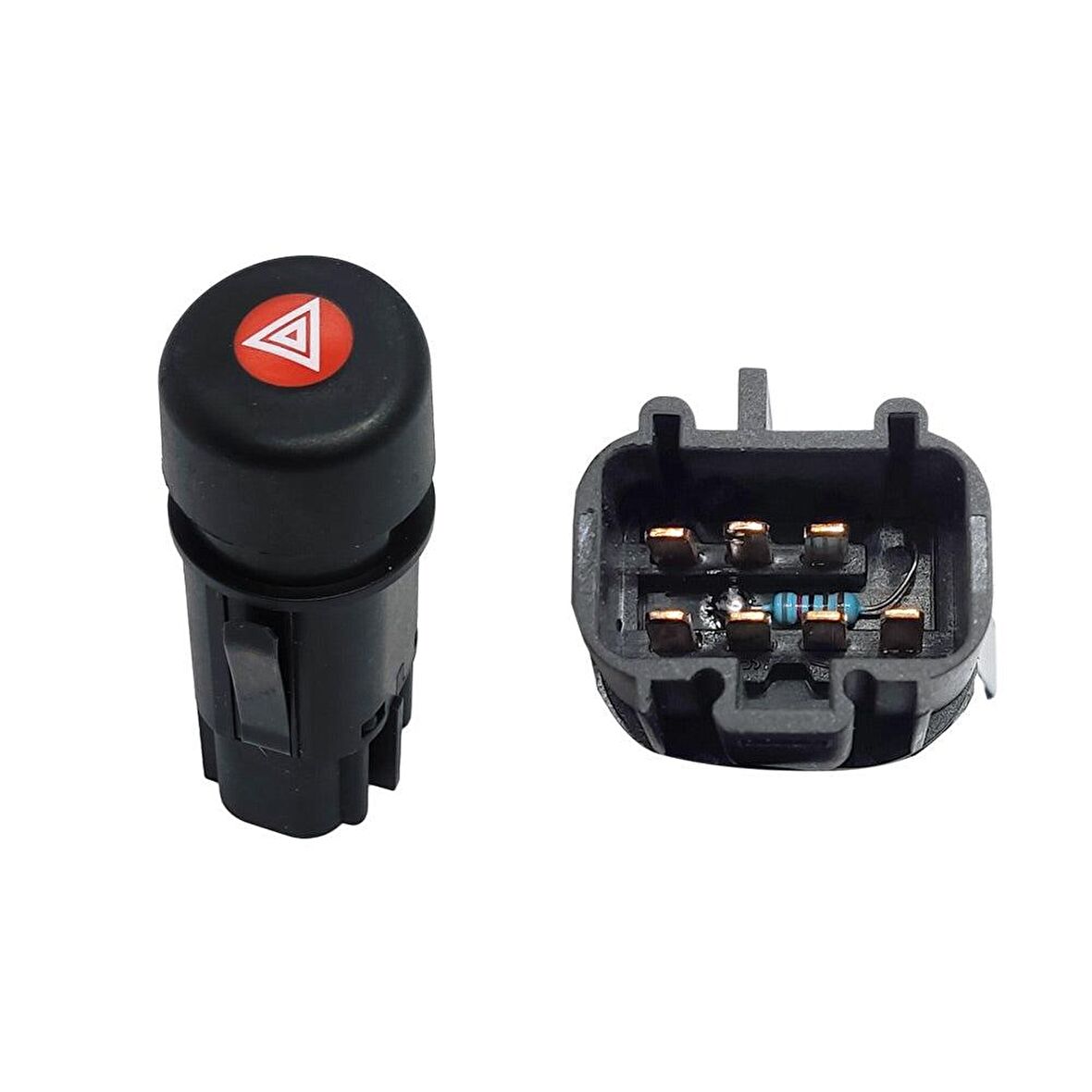 Ford Transit V184 01-06, Connect 06-09 - Flaşör Anahtarı - 7 Pin