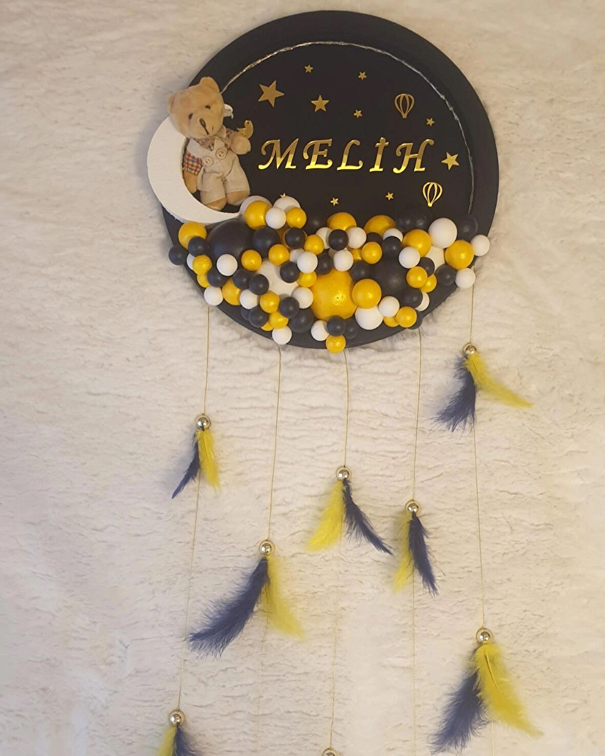 LEDLİ TARAFTAR BEBEK KAPI SÜSÜ