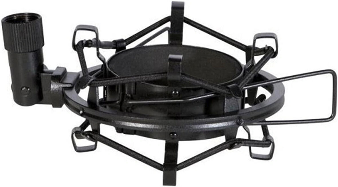 Microcase Yayın Stüdyo için Mikrofon Tutucu Plastik Shock Mount  - SİYAH AL4725