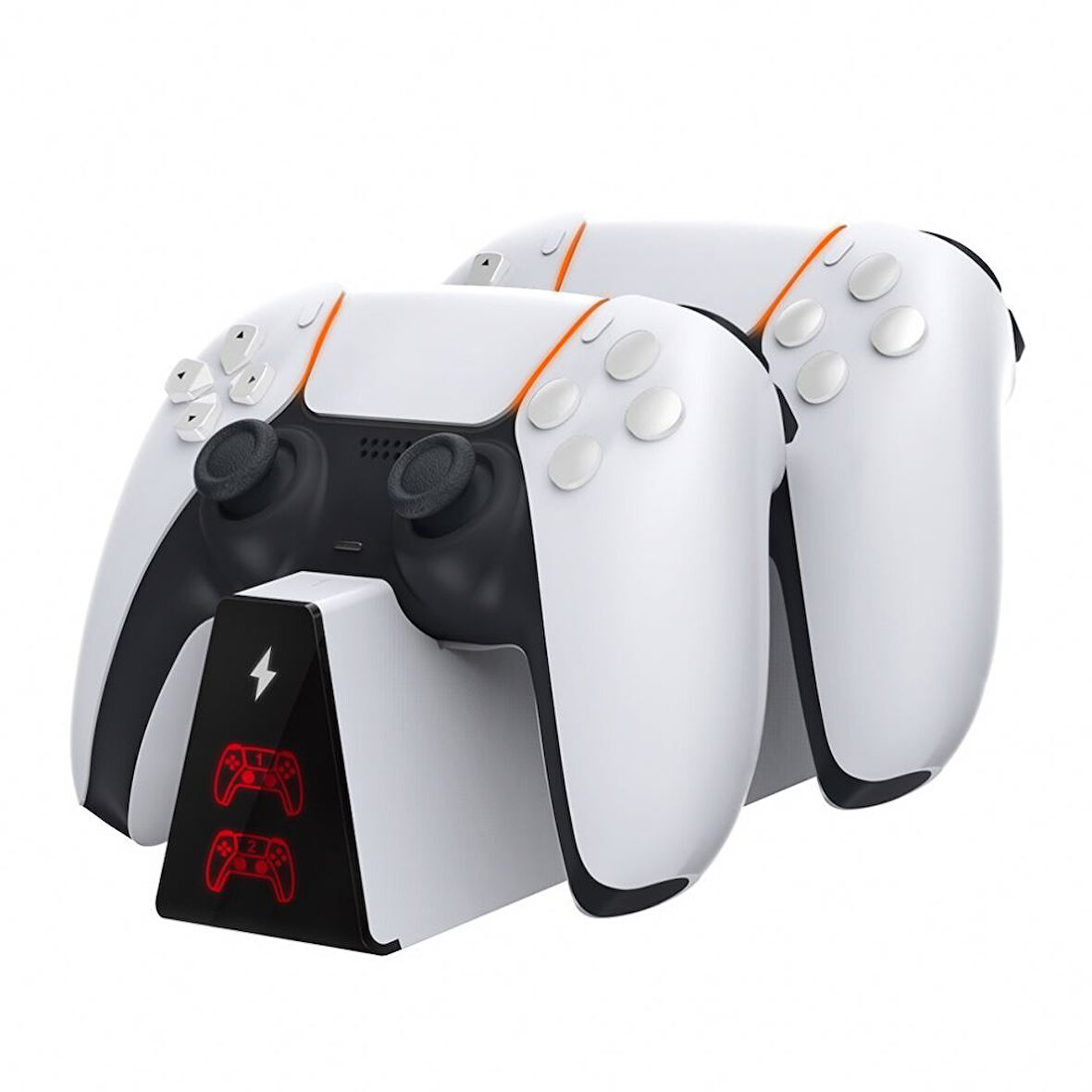 Ps5 DualSense Uyumlu 2'li Konsol Hızlı Şarj Ünitesi