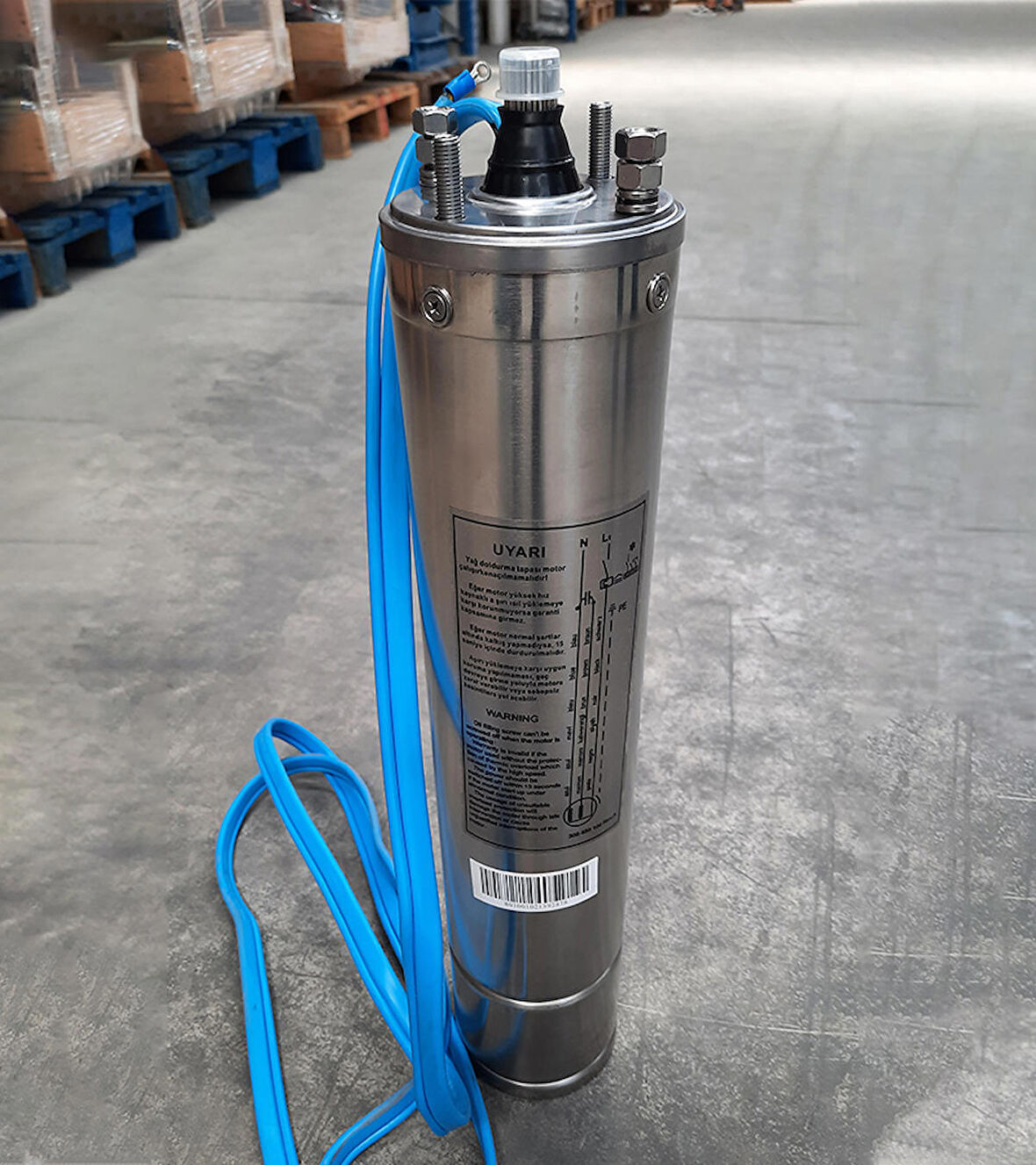 Alarko 4Sdm6 14 2Hp 4'' Derin Kuyu Dalgıç Motor Ve Pompa