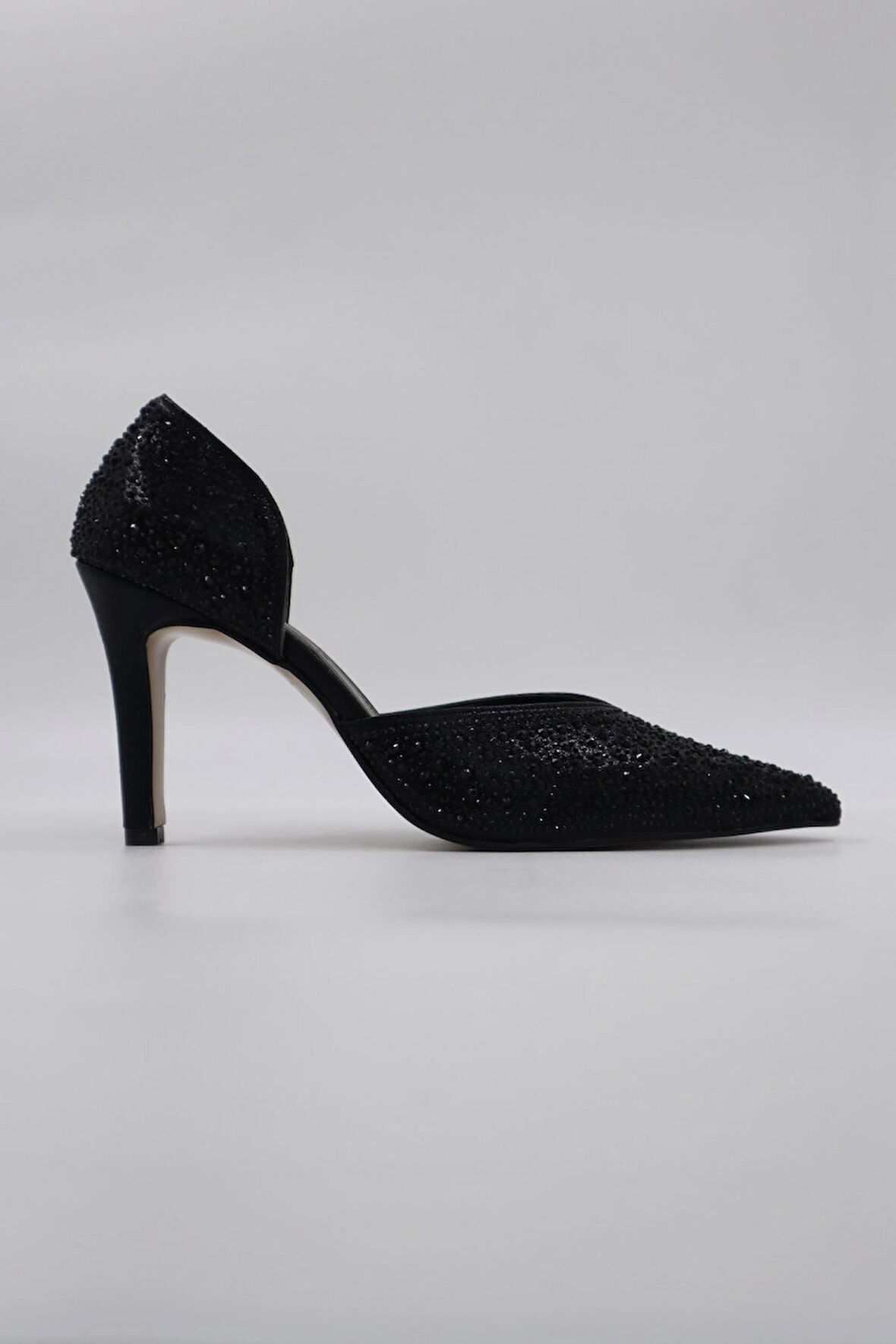 Albertina Taş Detaylı Topuklu Ayakkabı