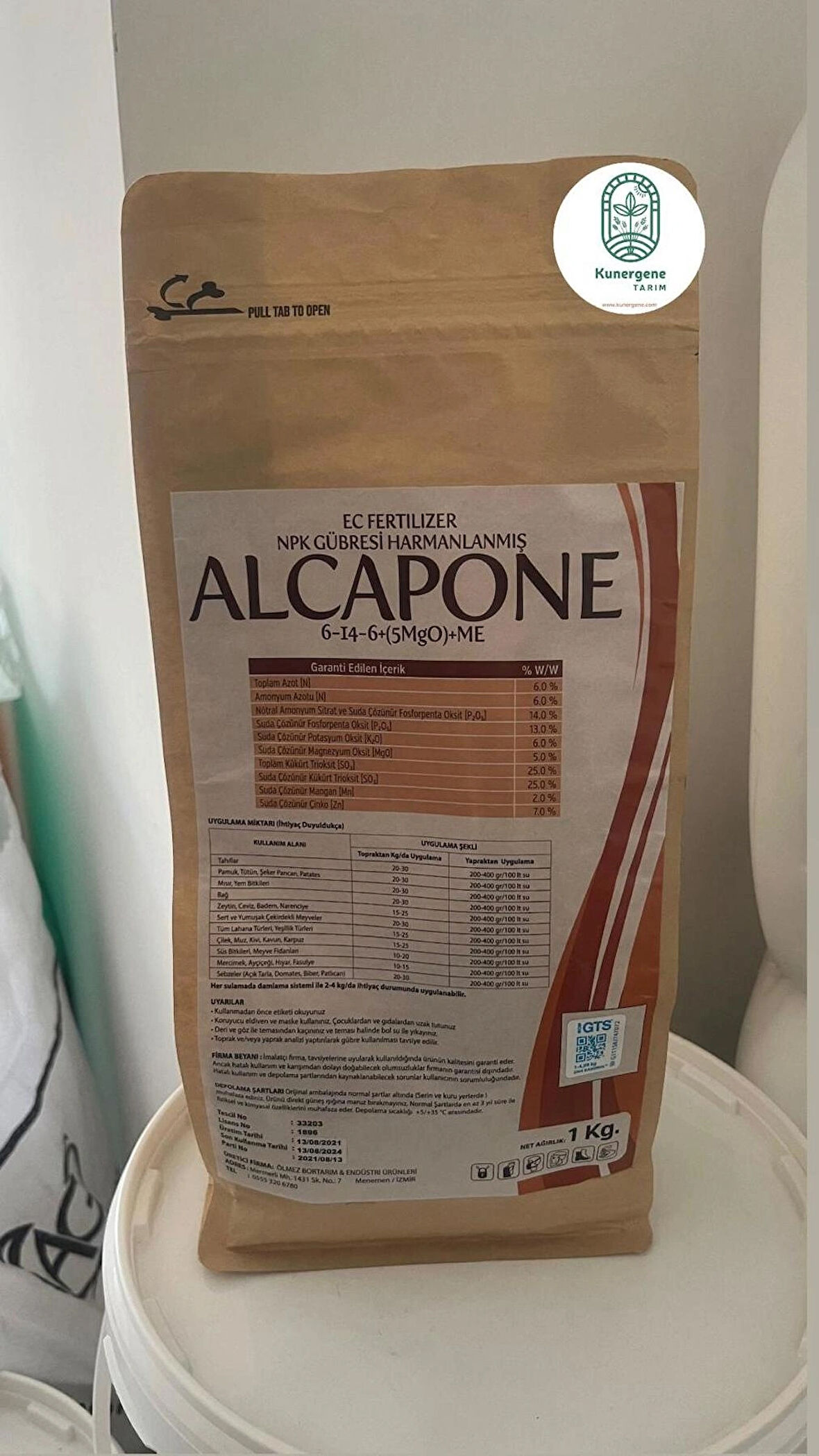 ALCAPONE GÜBRE 1 KG