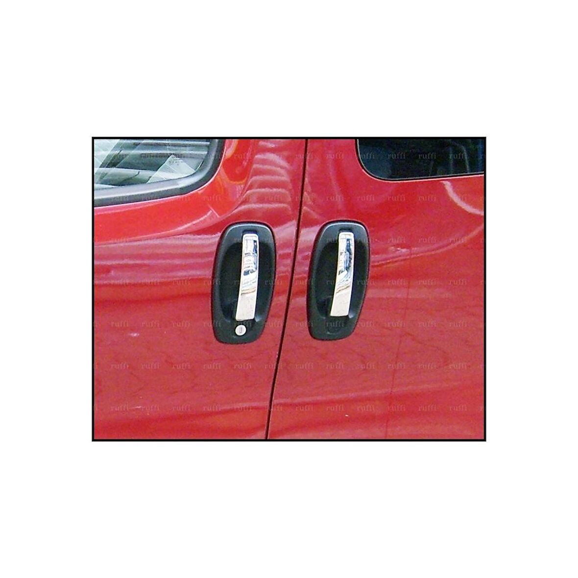 Fiat Doblo Krom Kapı Kolu 5 Kapı 2010 Üzeri Paslanmaz Çelik