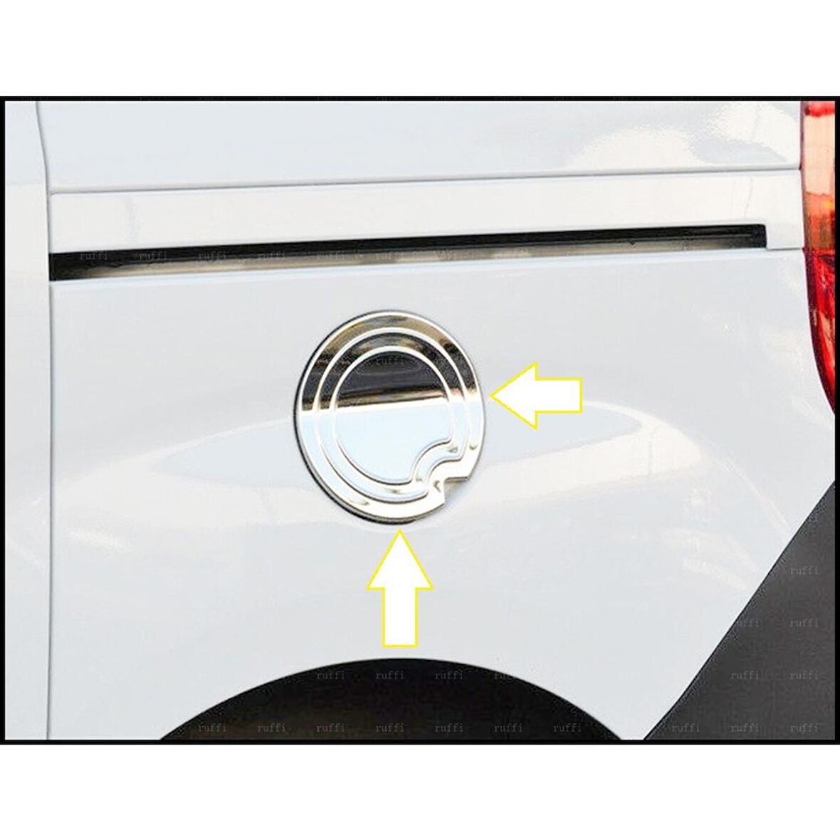 Fiat Doblo Krom Depo Kapağı 2000-2010 Arası P. Çelik