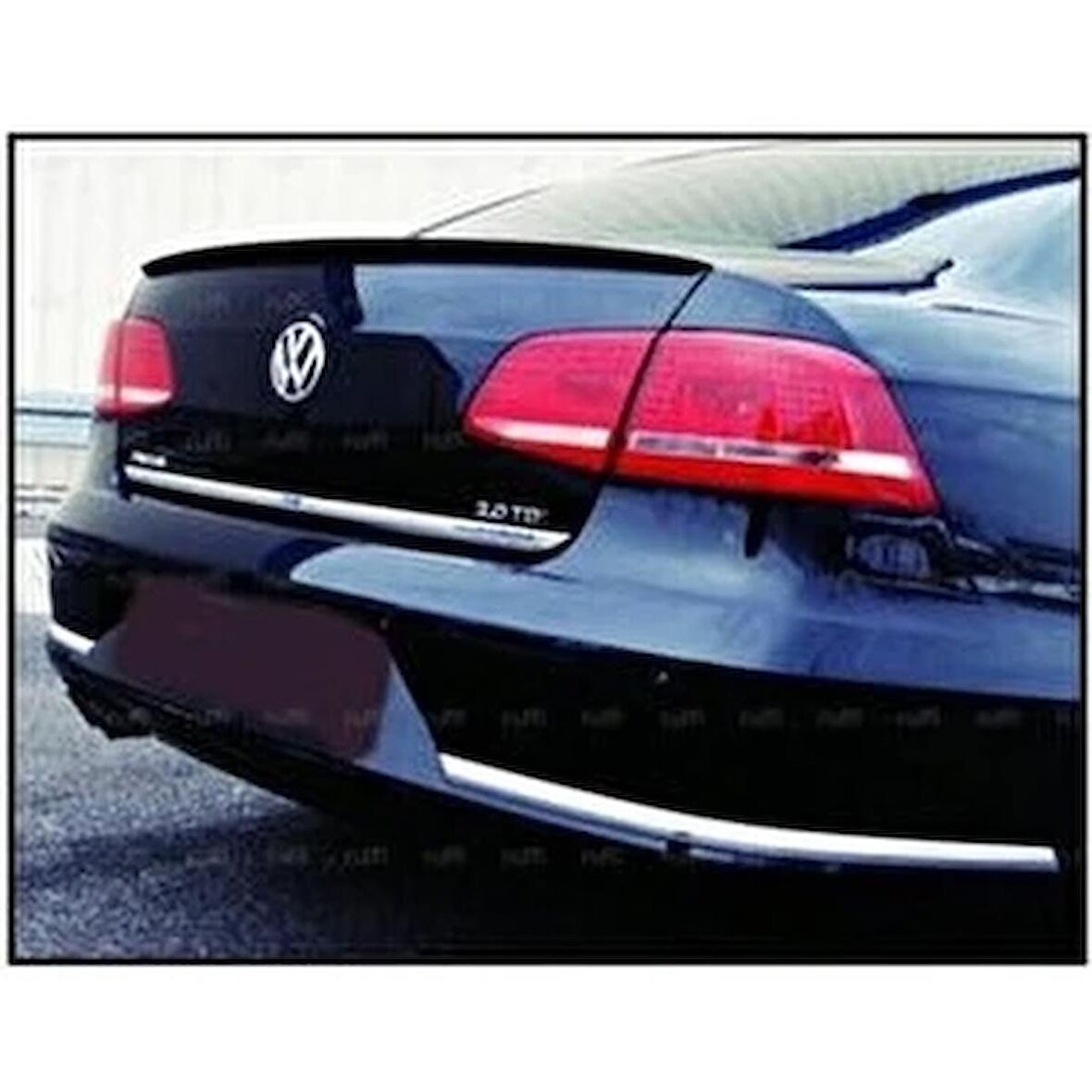 VW Passat CC Krom Bagaj Alt Çıtası 2009 Üzeri P. Çelik