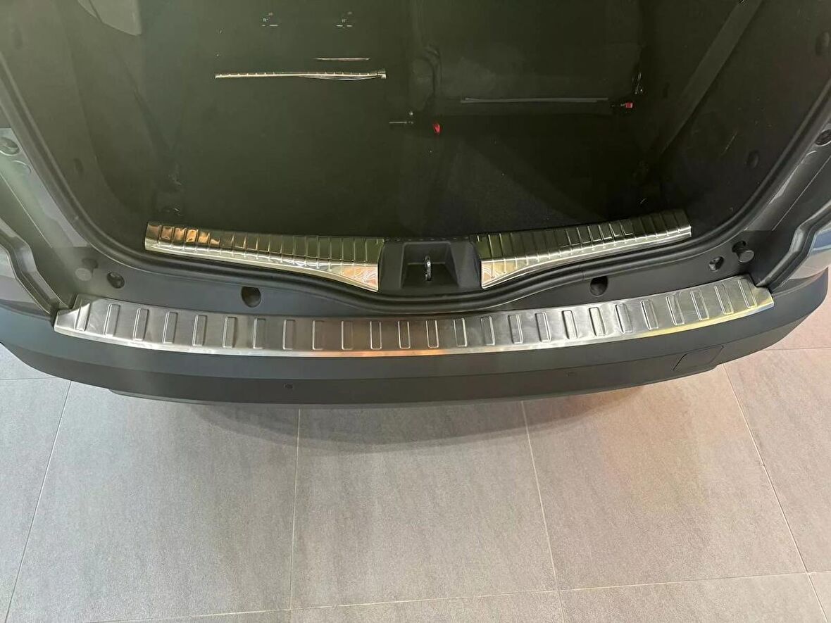 Dacia Jogger Krom Bagaj İç Eşik Koruma 2 Parça 2021 Üzeri Paslanmaz Çelik
