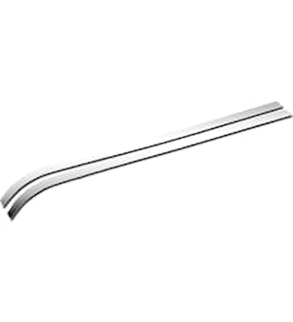 Ford Connect Krom Sürgü Kapı Çıtası Nikelajı 2 parça 2002-2014 Arası Paslanmaz Çelik