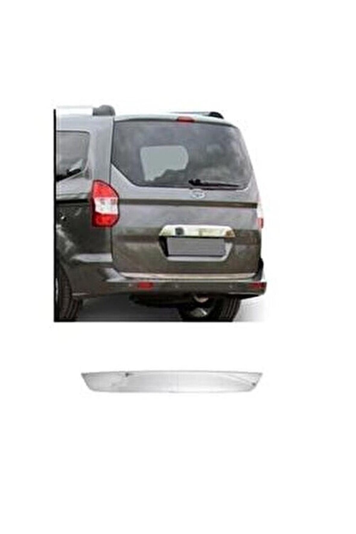 Ford Tourneo Courier Krom Bagaj Çıtası 2014 Üzeri P. Çelik