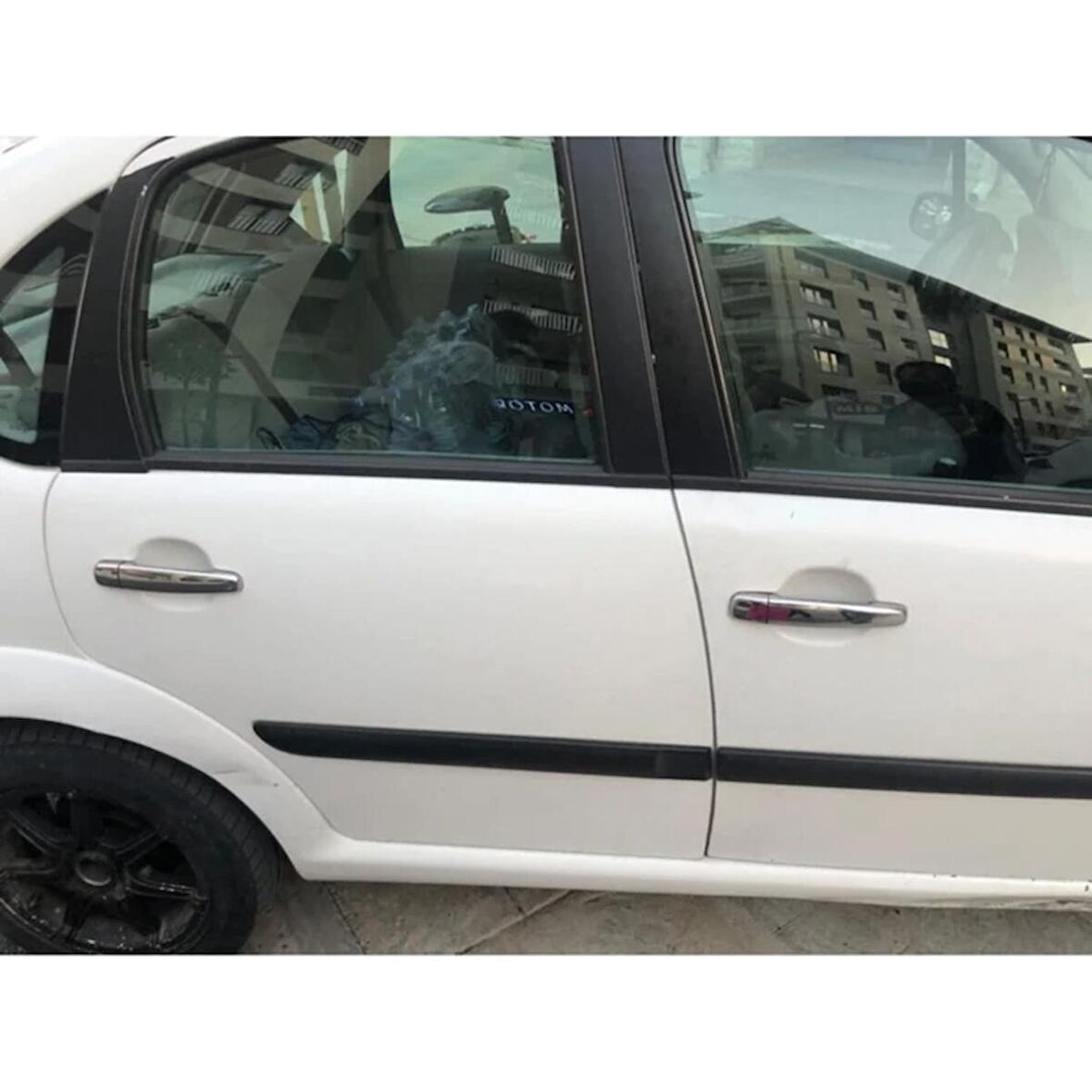 Citroen C3 Krom Kapı Kolu 4 Kapı 2002-2009 P.Çelik