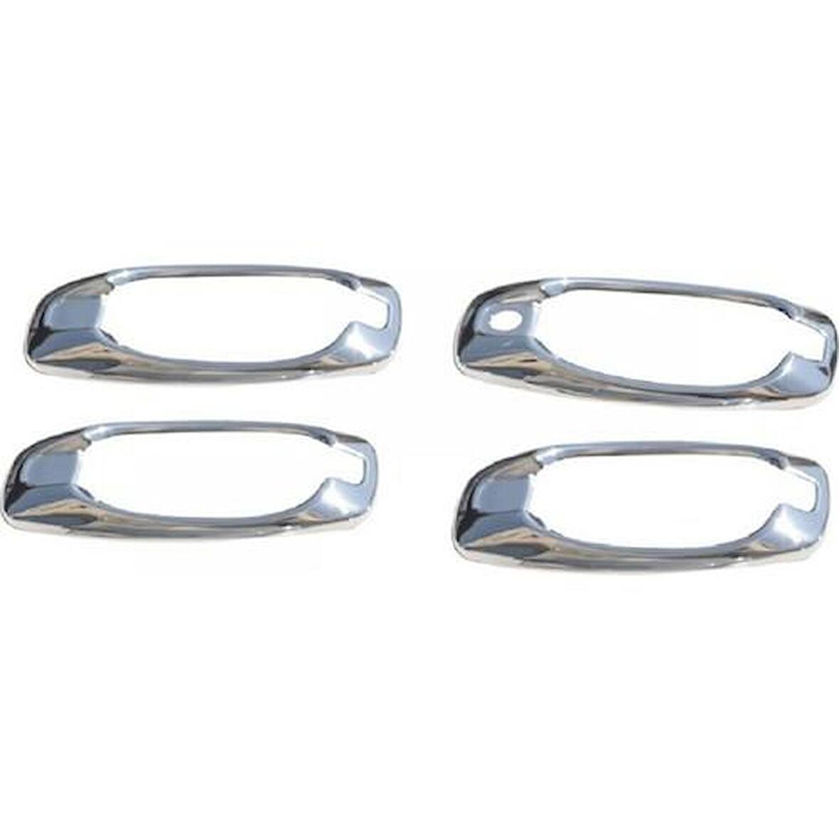 Citroen Nemo Kapı Kolu Çerçevesi 4 Prç Krom 2008 ve Sonrası