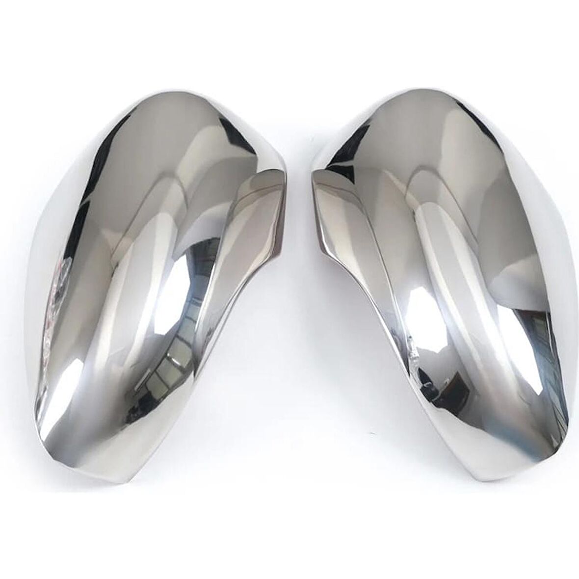 Nissan Micra Krom Ayna Kapağı 2 Parça 2016 ve üzeri Paslanmaz Çelik