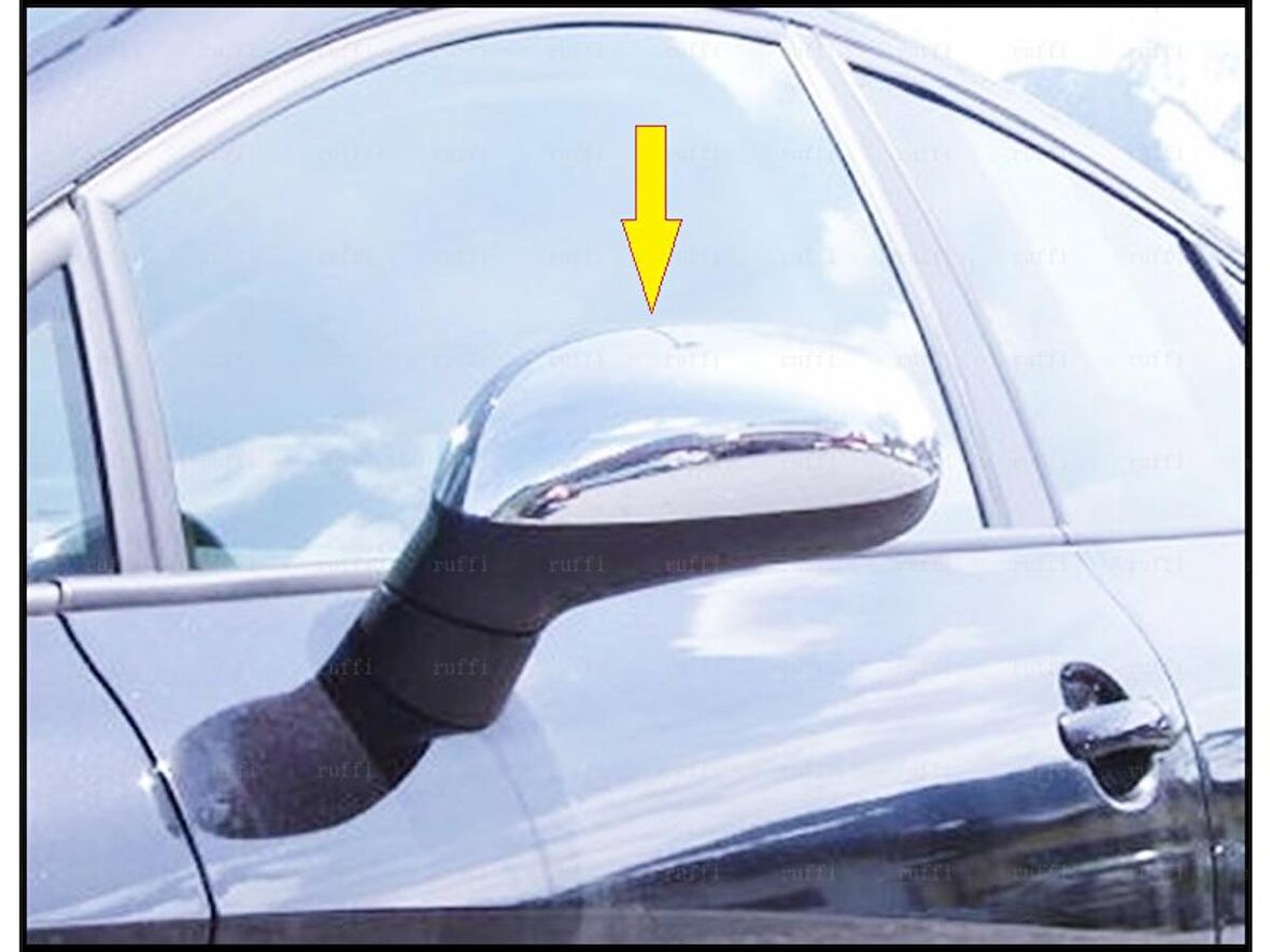 Seat Leon MK2 Krom Ayna Kapağı 2 prç. 2006-2012 P. Çelik