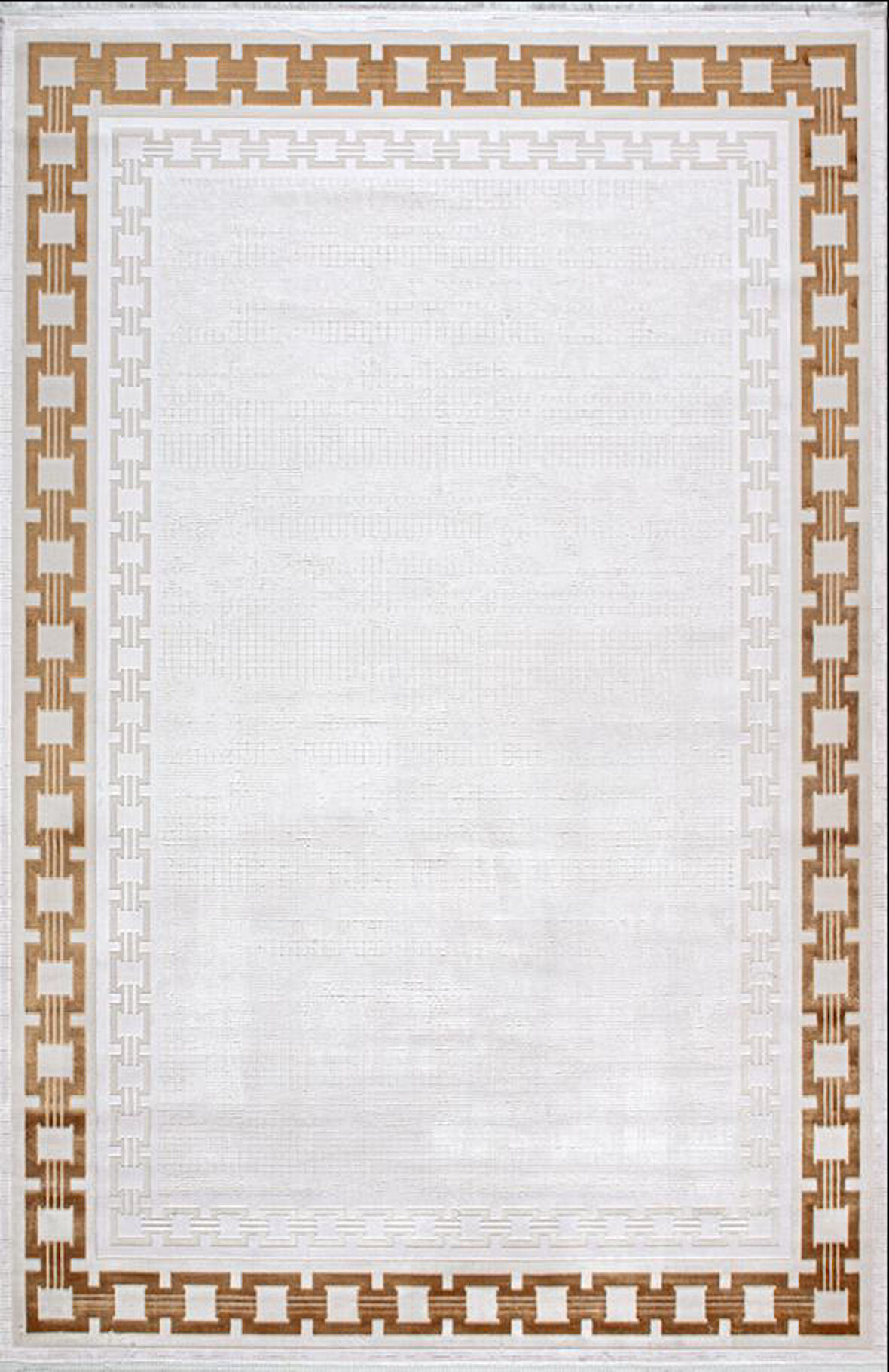 Artemis Halı Alegra 03022B Gold Kemik Çizgi Desenli Bambu Halı
