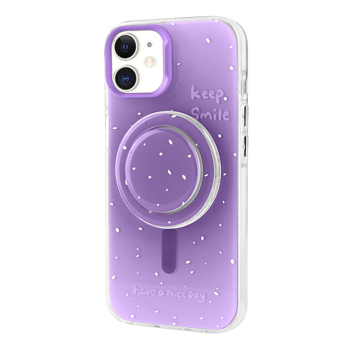 Apple Uyumlu iPhone 11 Kılıf M-safe Şarj Özellikli Tak-Çıkar Pop Soketli  Tiktok Kapak