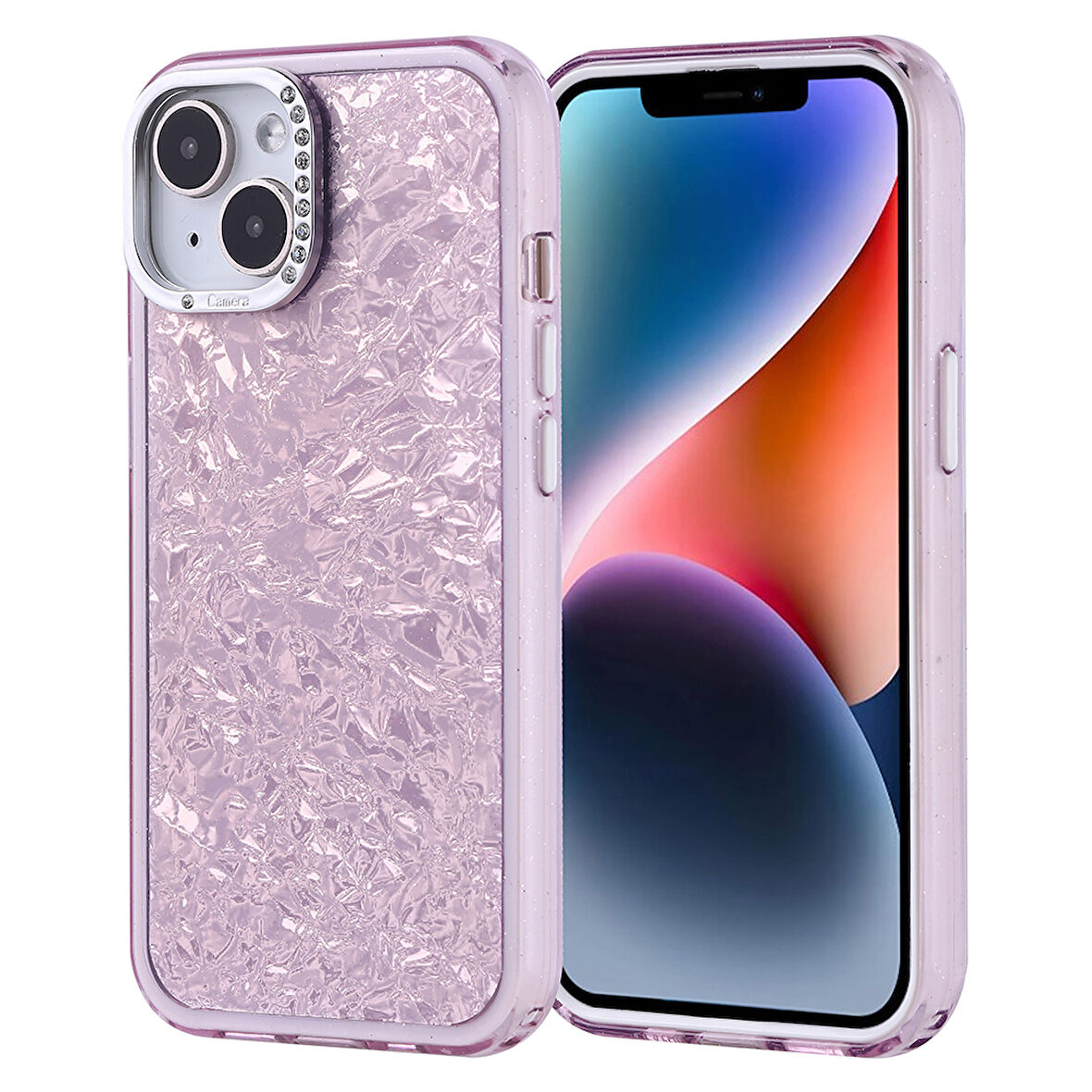 Apple iPhone 13 Kılıf Taşlı Tasarımlı  Kapi Kapak