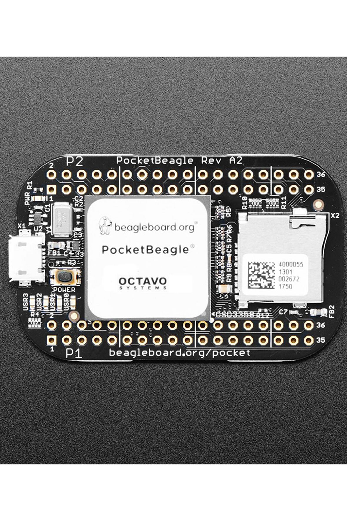 Ghı Electronics Pocket Beagle Sc-569 Mikro Pc-osd3358 1-ghz Arm Cortex-a8 Cpu 512mb Ddr3 Ram 2x 200m