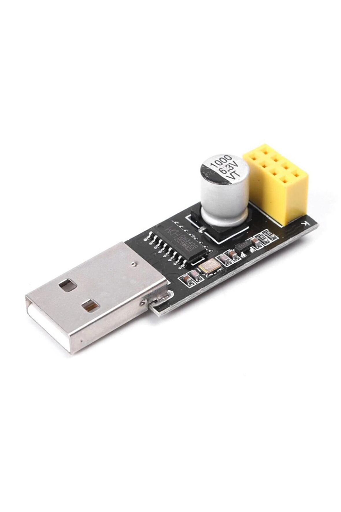 Esp8266 Esp-01 Modulü Için Pc Usb Bağlantı Ayar Adaptörü Ch340