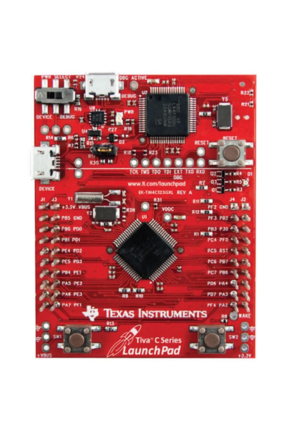 Tı Ek-tm4c123gxl Launchpad + Jtag Programlayıcı