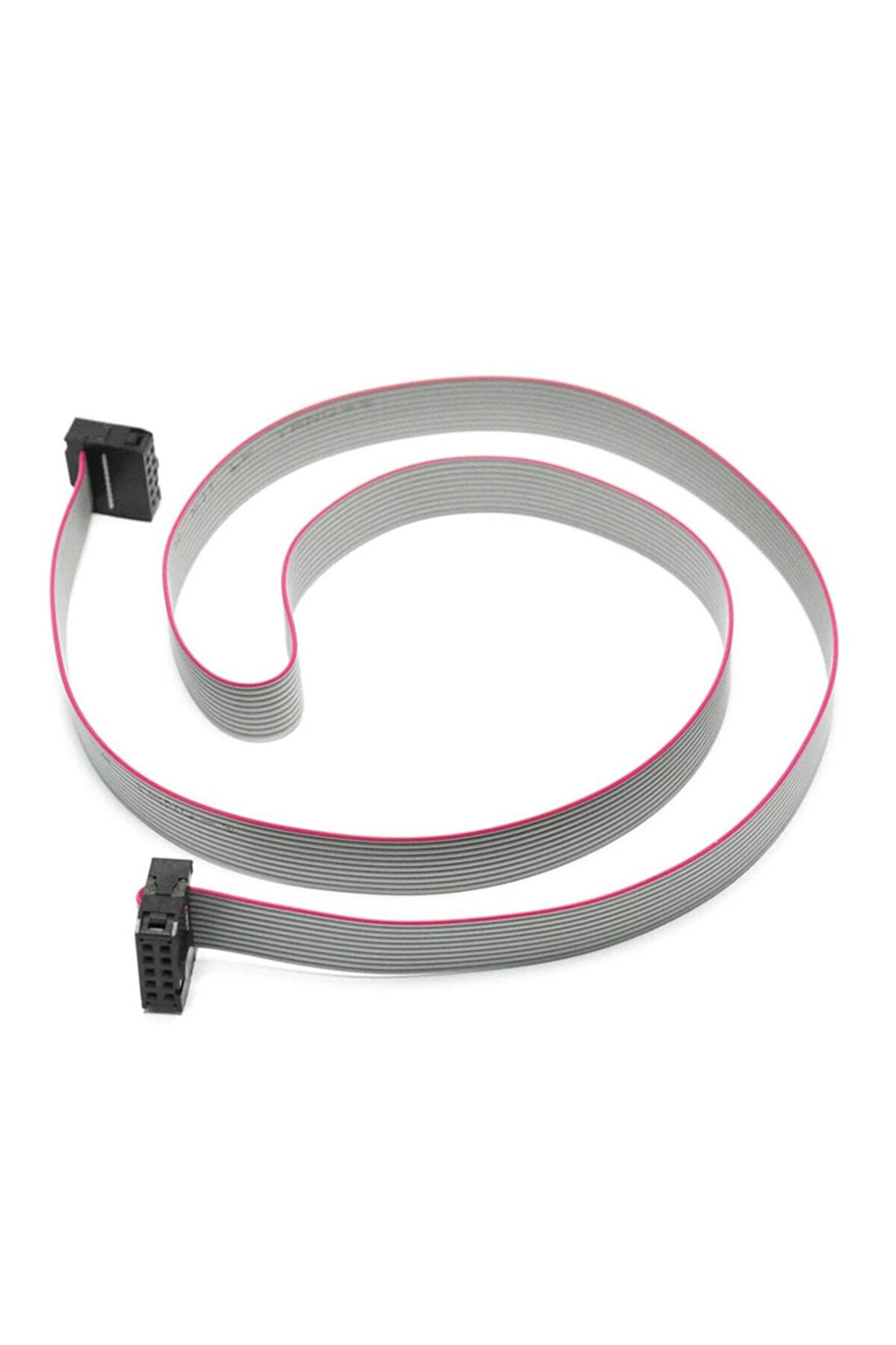 70cm 10 Pin Idc Flat Kablo Jtag Isp Avr Arm Programlama Kablo